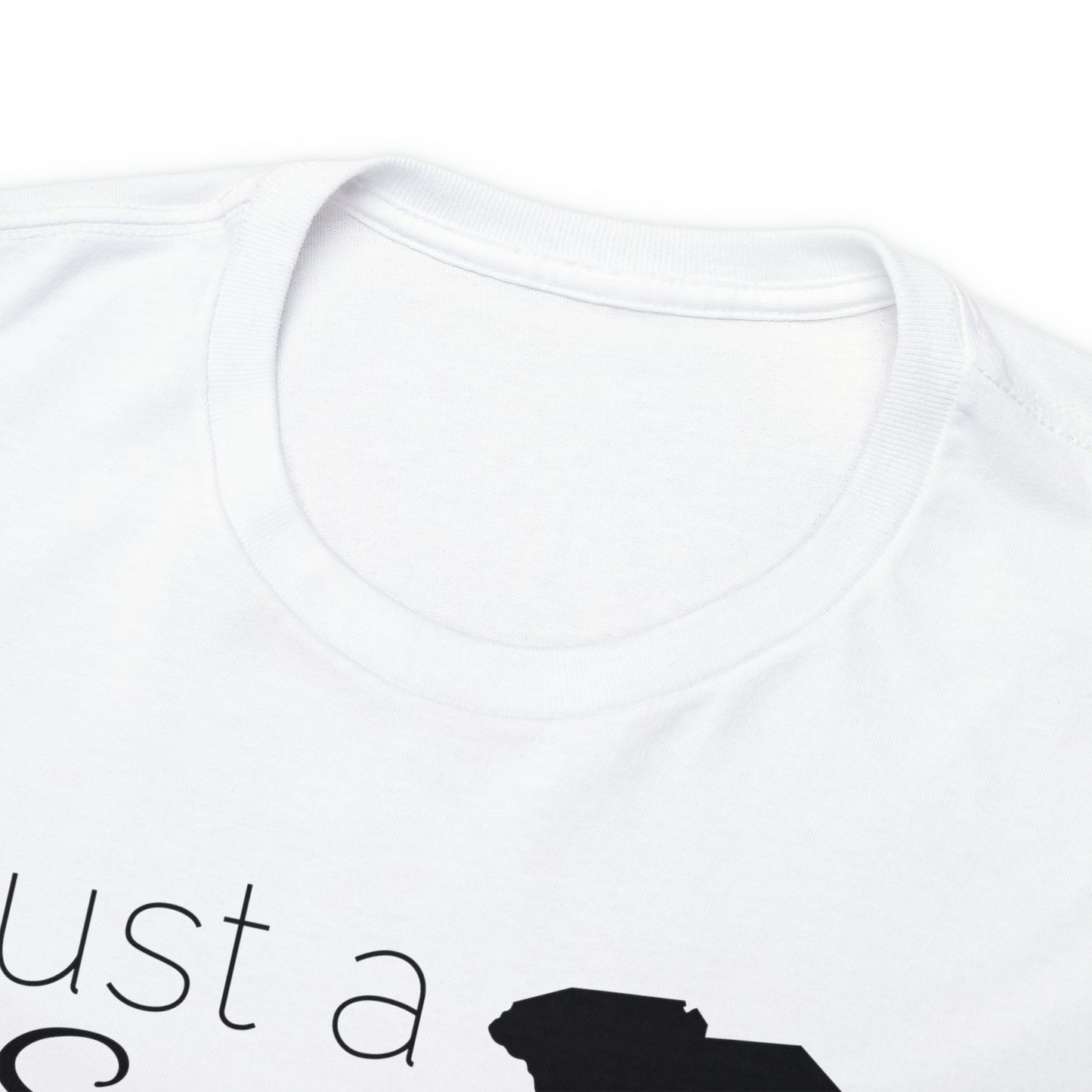Just a South Carolina Girl in a California World Unisex Heavy Cotton Tee