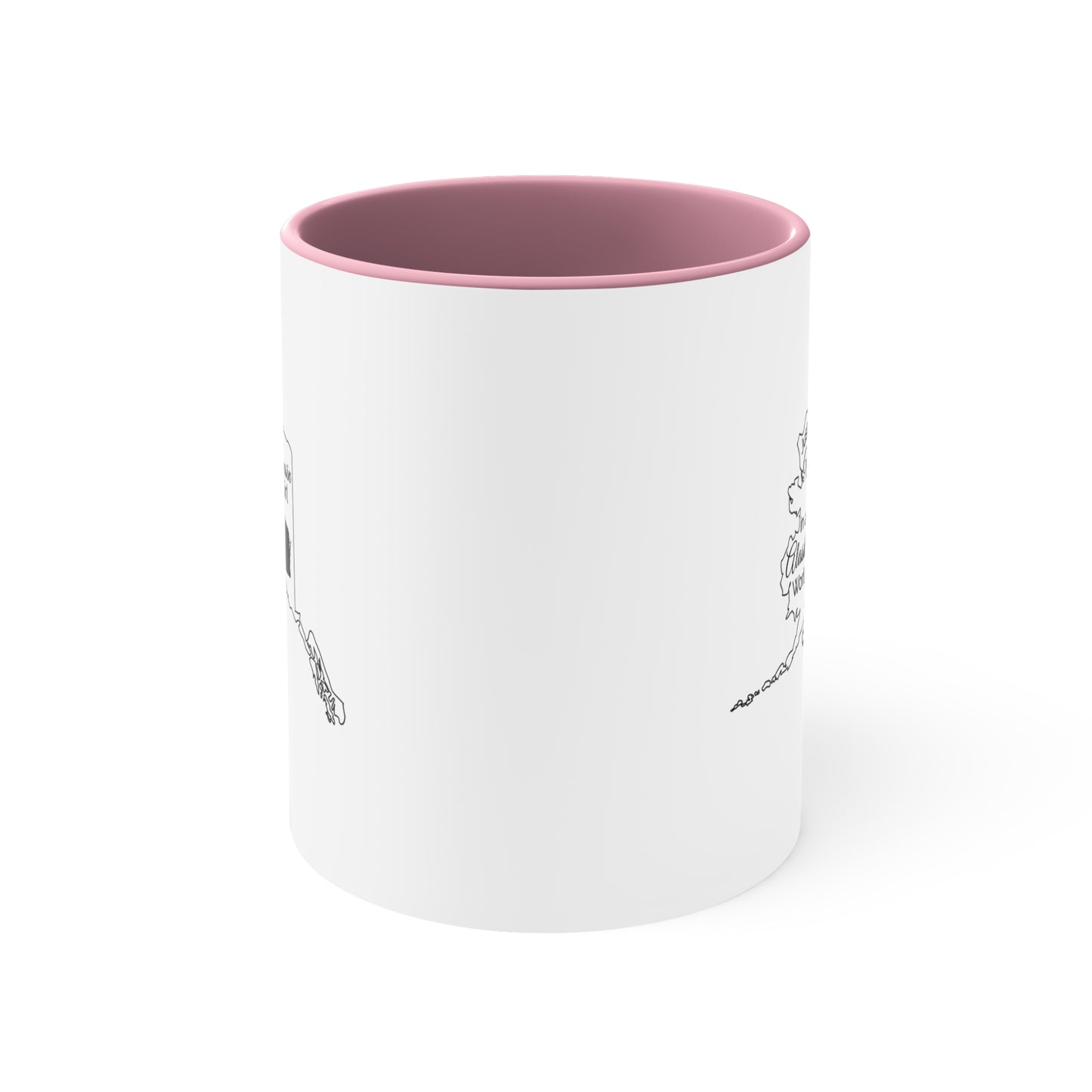 Just a Wisconsin Girl in an Alabama World Accent Coffee Mug, 11oz
