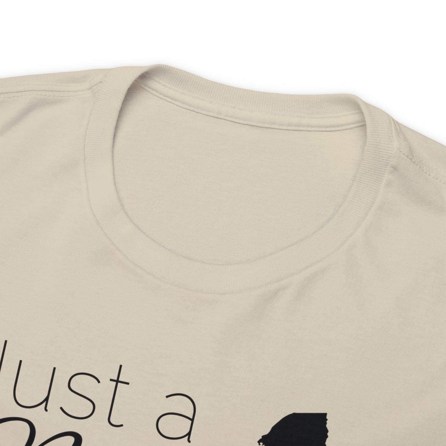 Just a New York Girl in a California World Unisex Heavy Cotton Tee