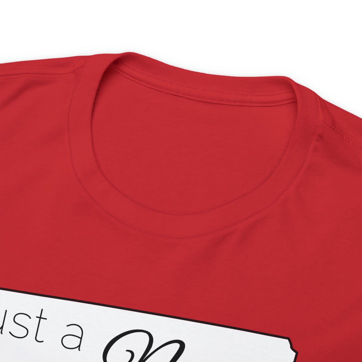 Just a New York Girl in an Arkansas World Unisex Heavy Cotton Tee