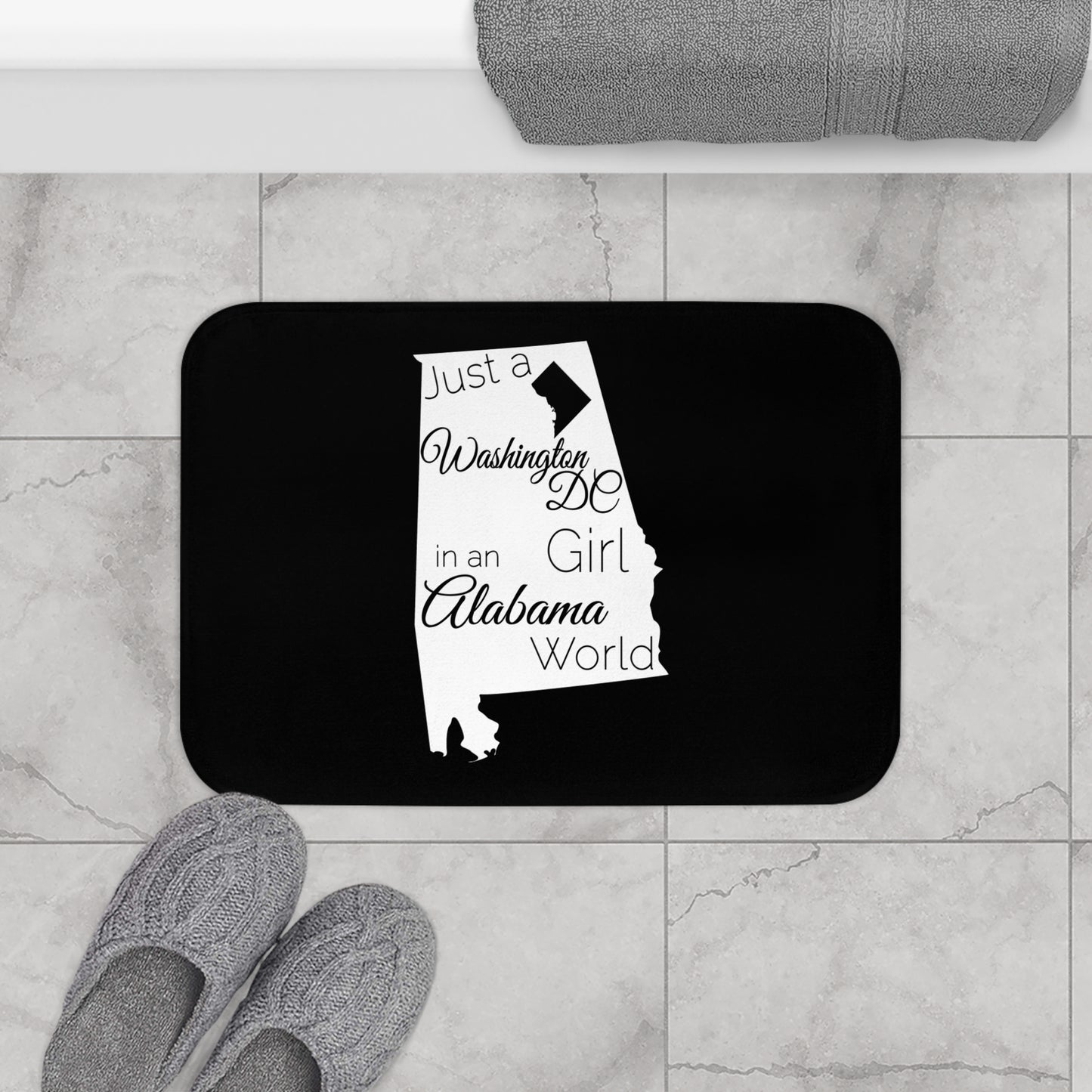 Just a Washington DC Girl in an Alabama World Bath Mat