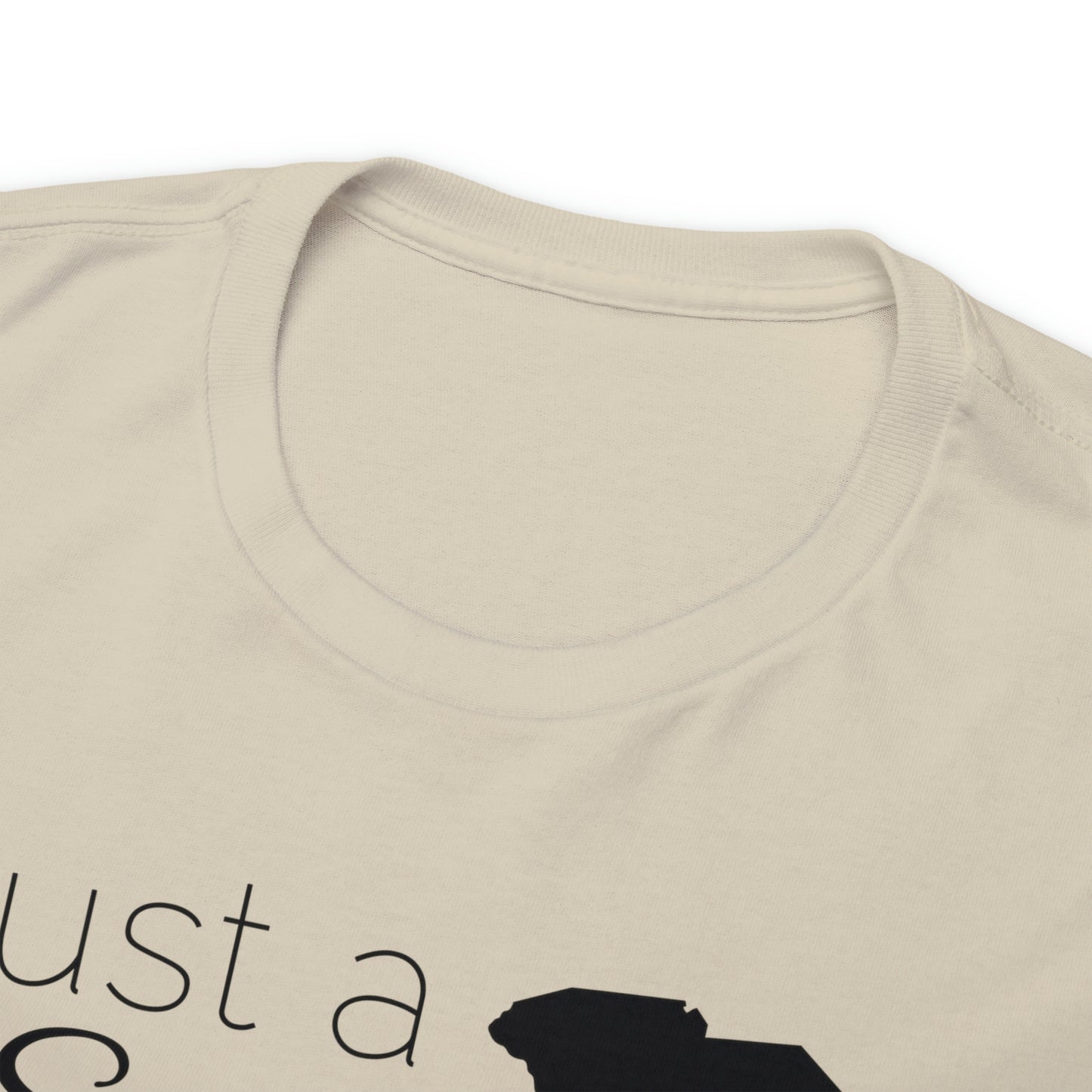 Just a South Carolina Girl in a California World Unisex Heavy Cotton Tee