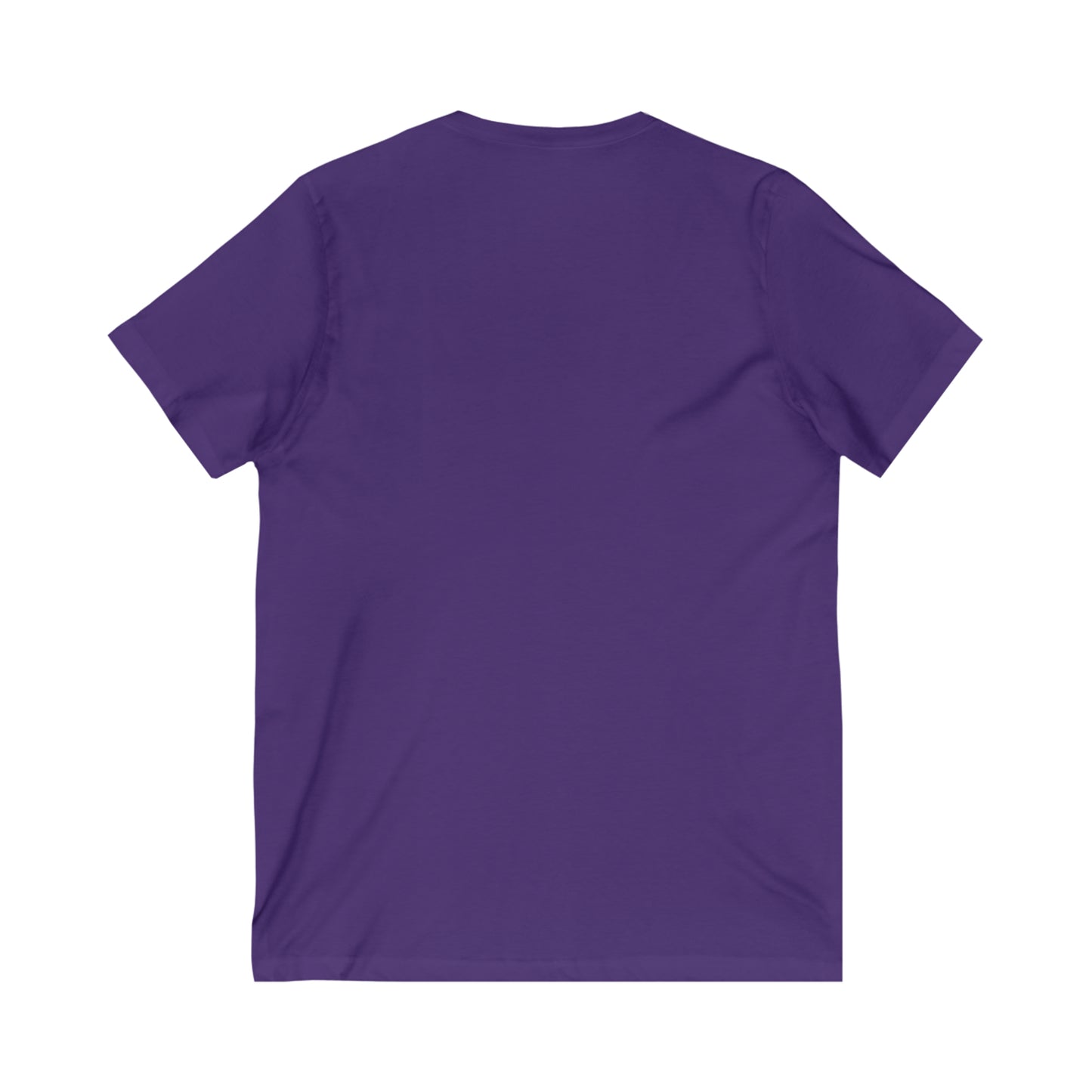 Just a Minnesota Girl in an Alabama World Unisex Jersey Short Sleeve V-Neck Tee