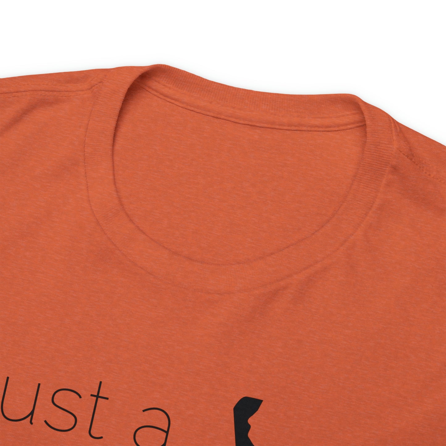 Just a Delaware Girl in a California World Unisex Heavy Cotton Tee