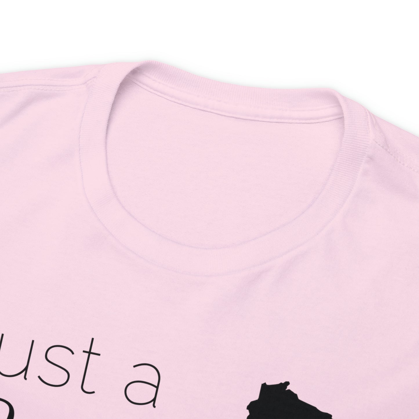 Just a Wisconsin Girl in a California World Unisex Heavy Cotton Tee
