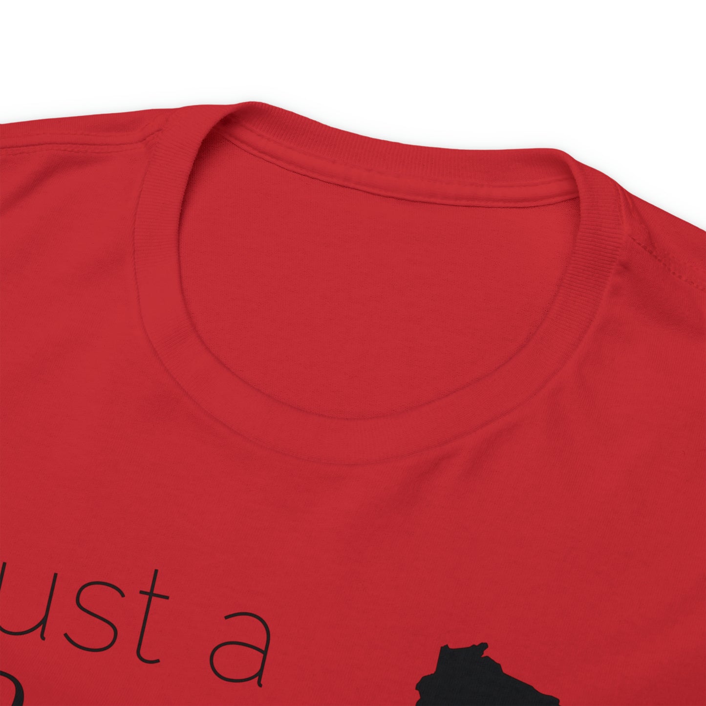 Just a Wisconsin Girl in a California World Unisex Heavy Cotton Tee