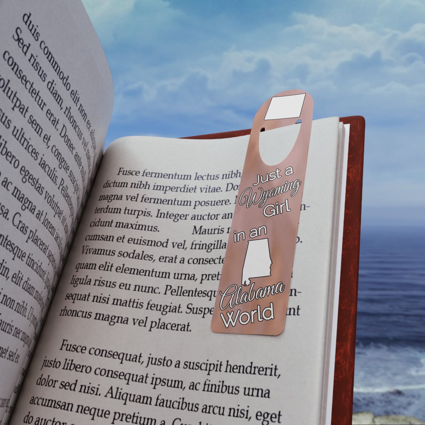 Just a Wyoming Girl in an Alabama World Bookmark