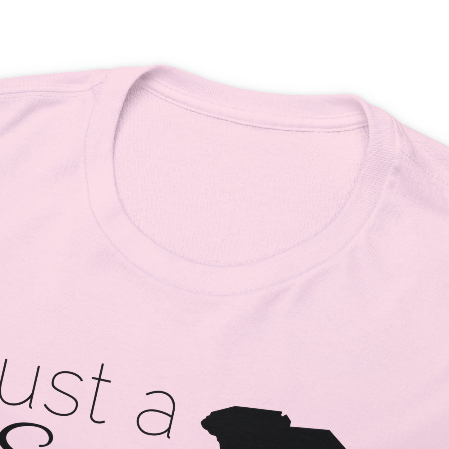 Just a South Carolina Girl in a California World Unisex Heavy Cotton Tee