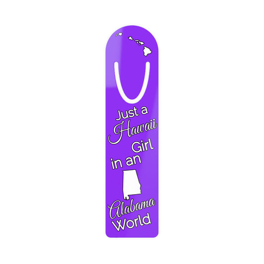 Just a Hawaii Girl in an Alabama World Bookmark