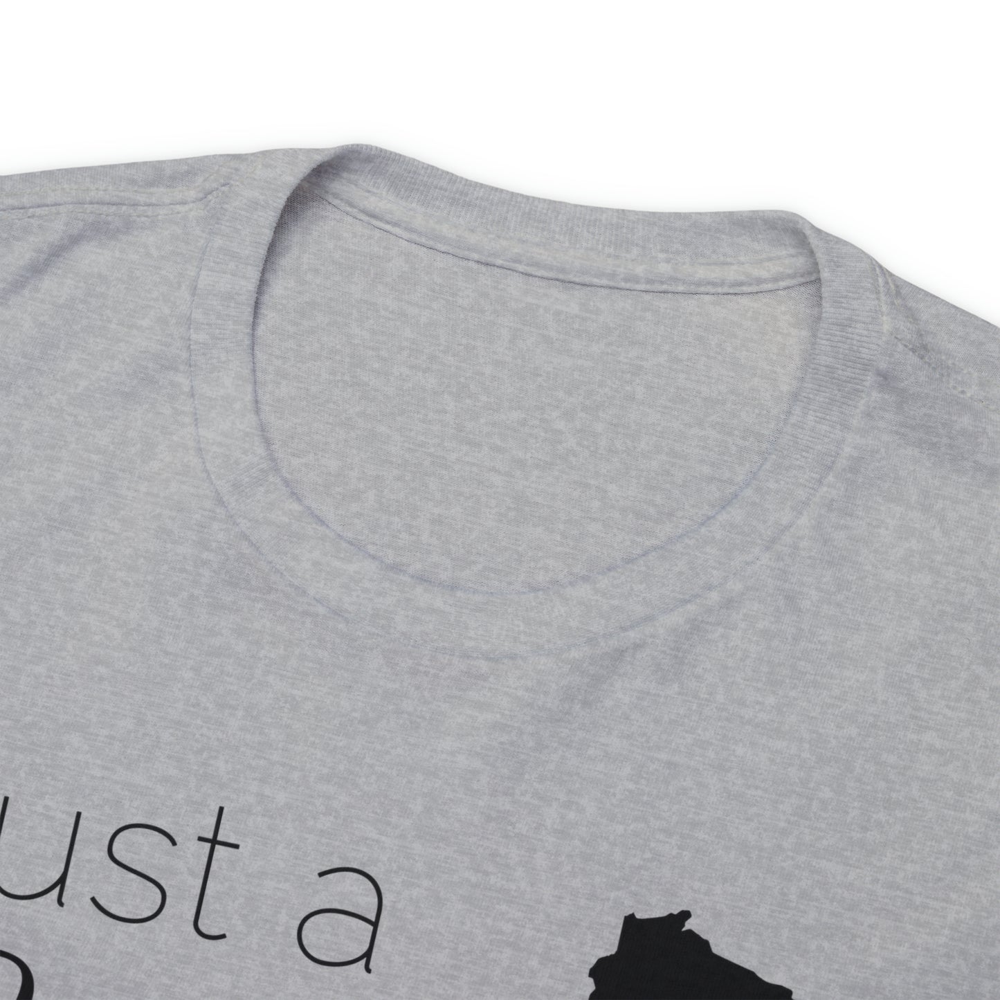 Just a Wisconsin Girl in a California World Unisex Heavy Cotton Tee