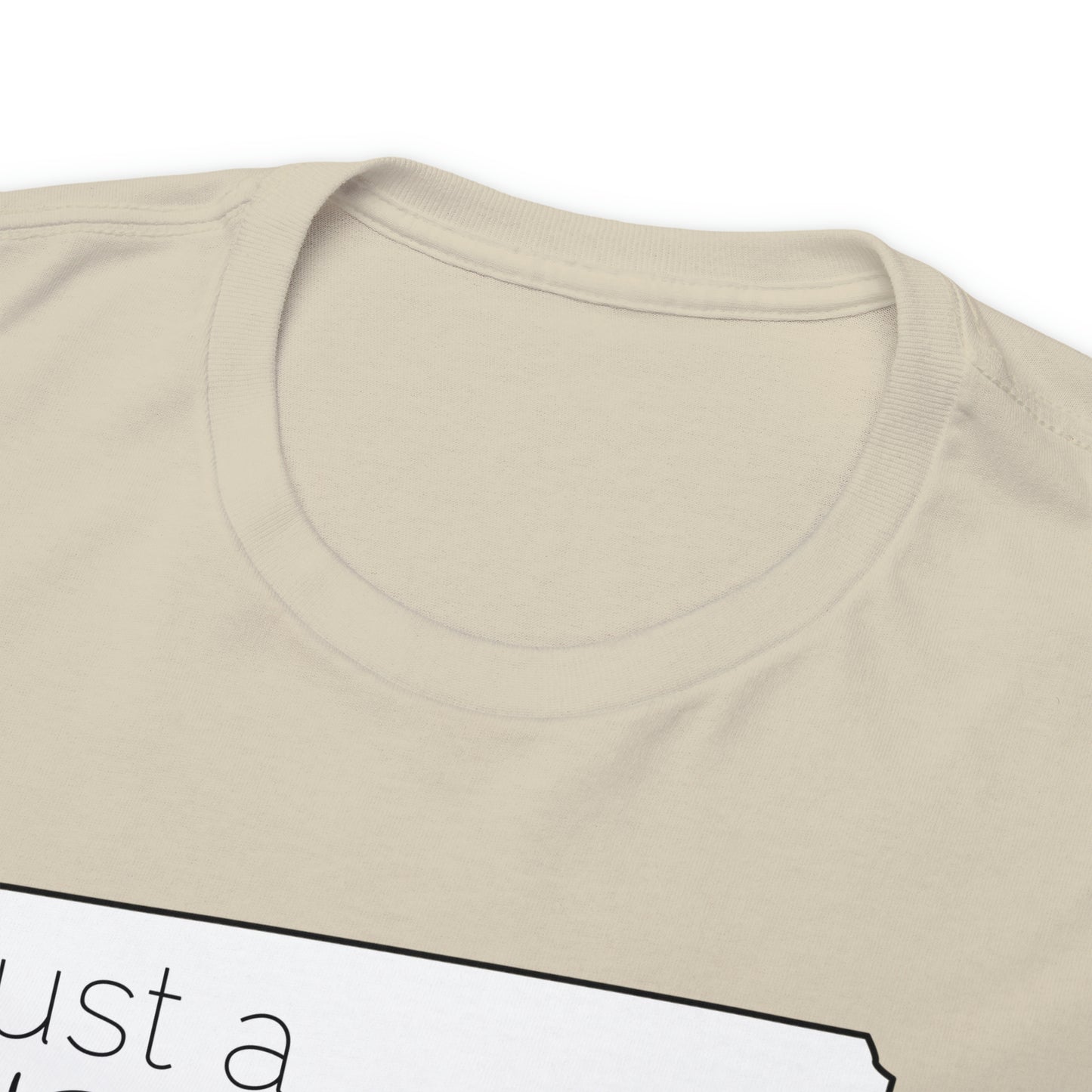 Just a Connecticut Girl in an Arkansas World Unisex Heavy Cotton Tee