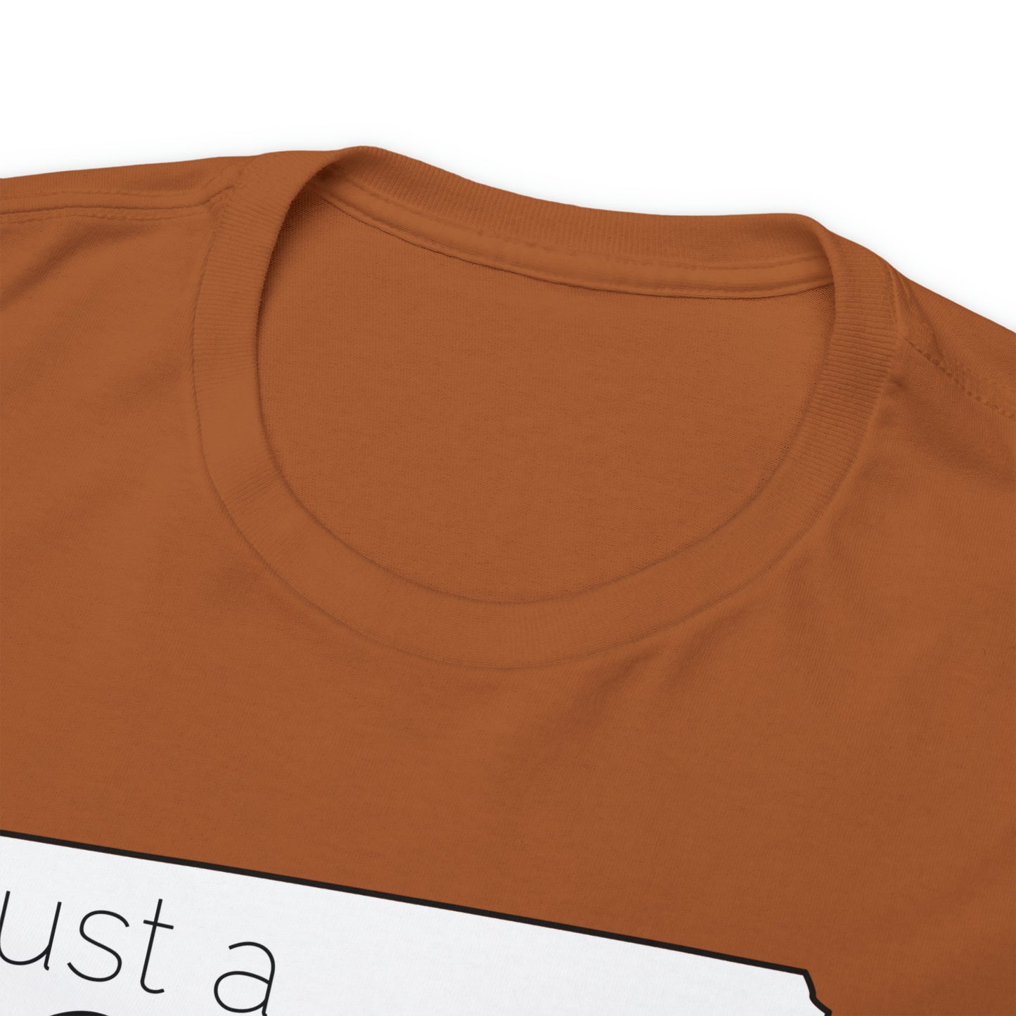 Just a Nebraska Girl in an Arkansas World Unisex Heavy Cotton Tee