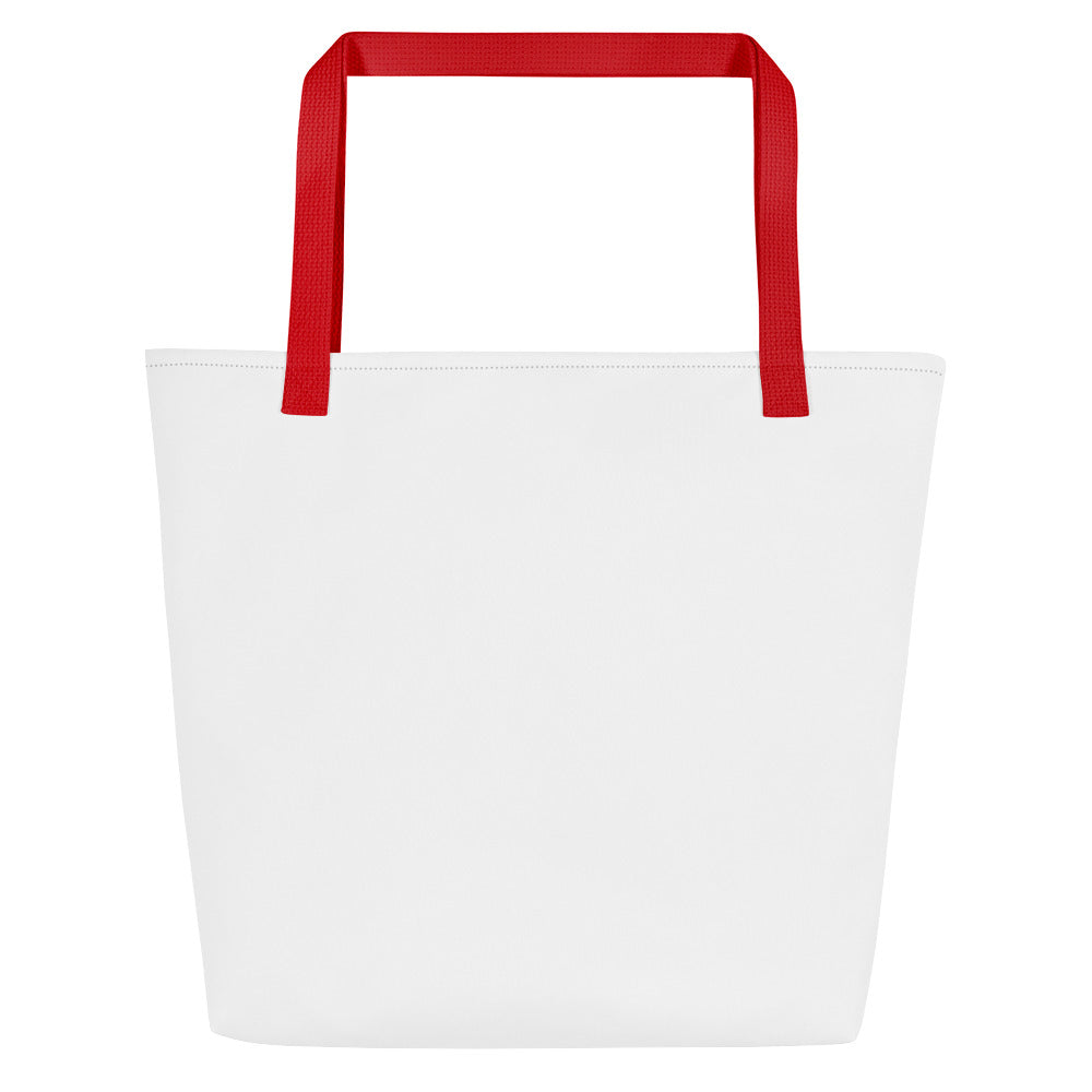 Just a Florida Girl in an Alabama World Large Tote Bag