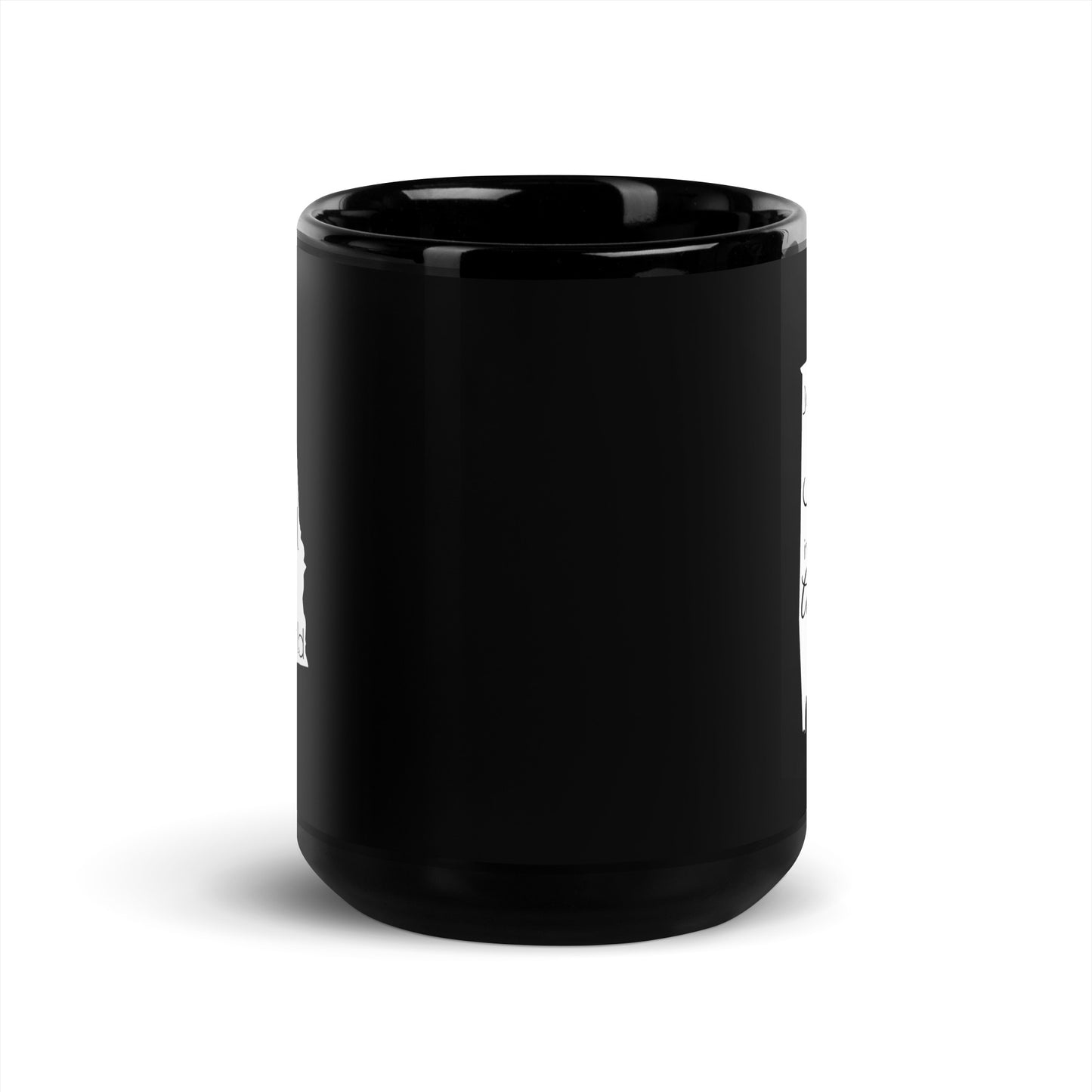 Just an Idaho Girl in an Alabama World Black Glossy Mug