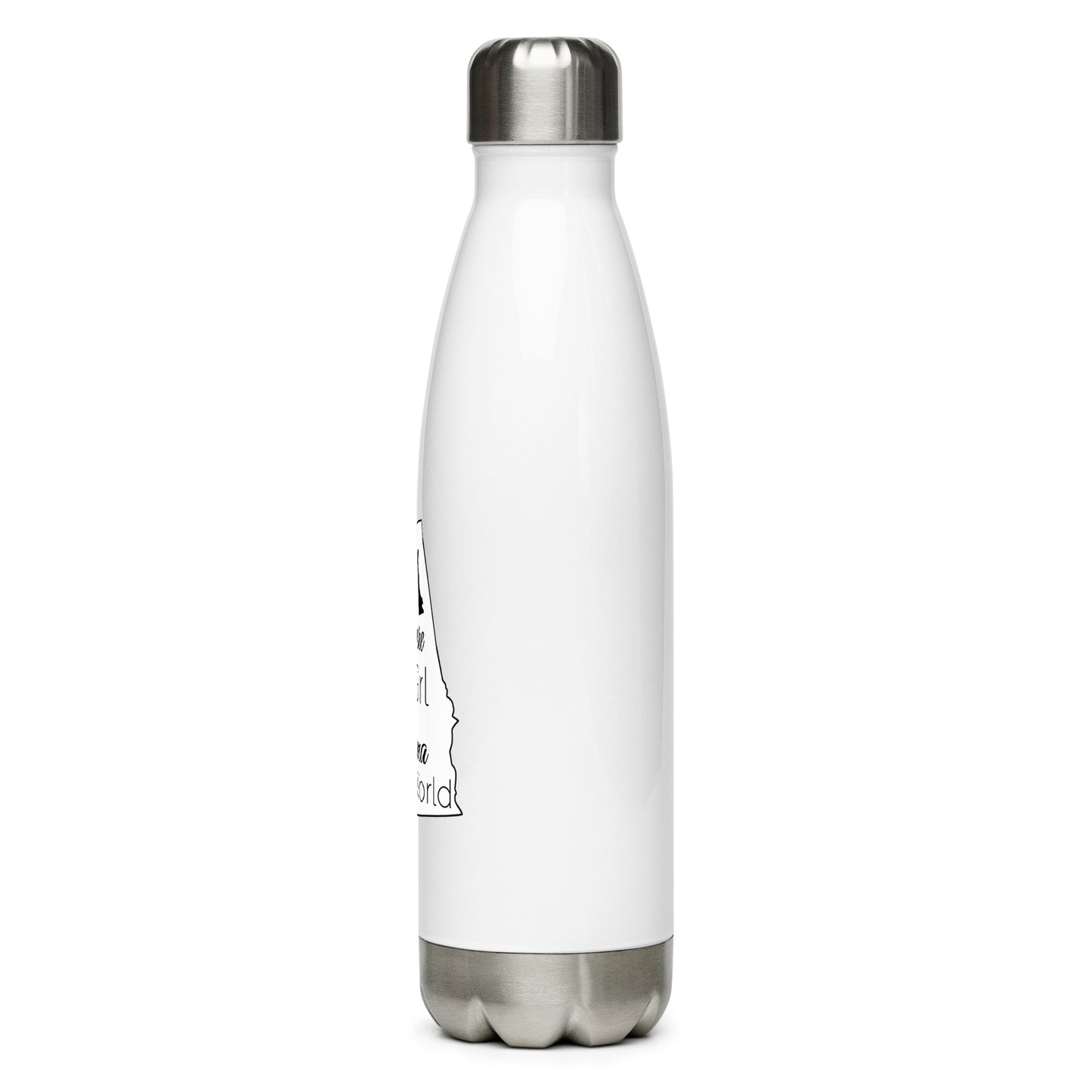 Just a Delaware Girl in an Alabama World Stainless Steel Water Bottle
