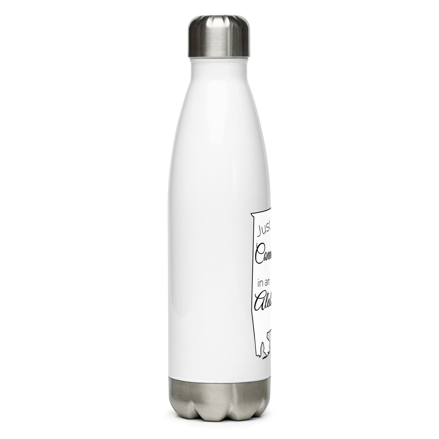 Just a Connecticut Girl in an Alabama World Stainless Steel Water Bottle