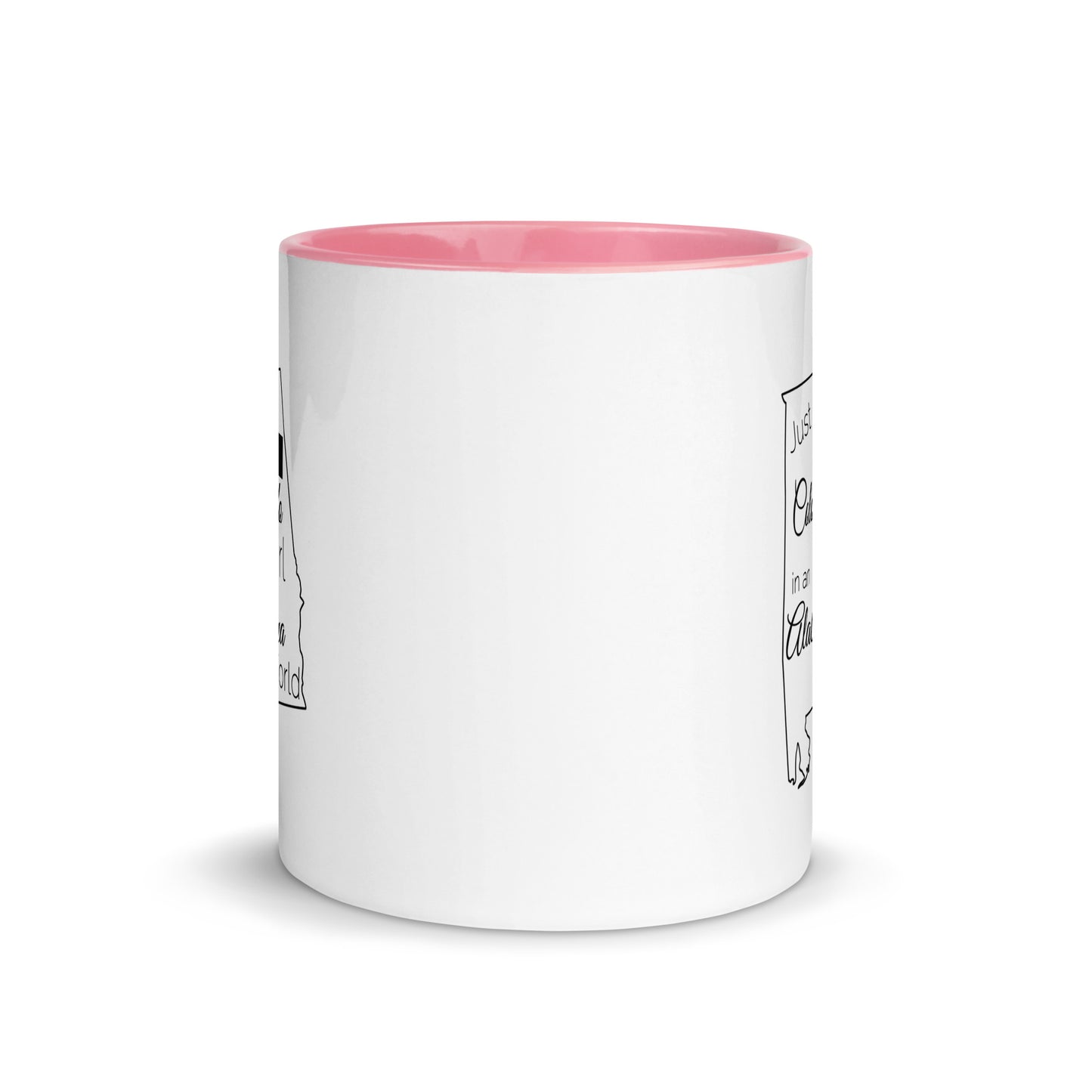 Just a Colorado Girl in an Alabama World Mug with Color Inside