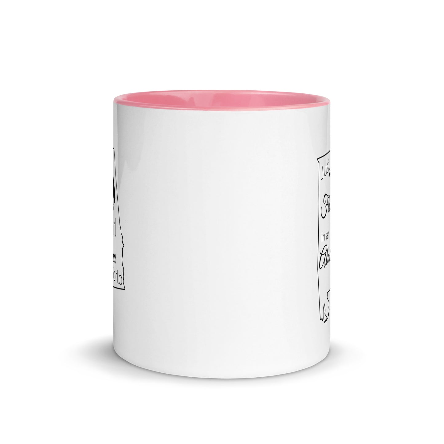 Just a Florida Girl in an Alabama World Mug with Color Inside