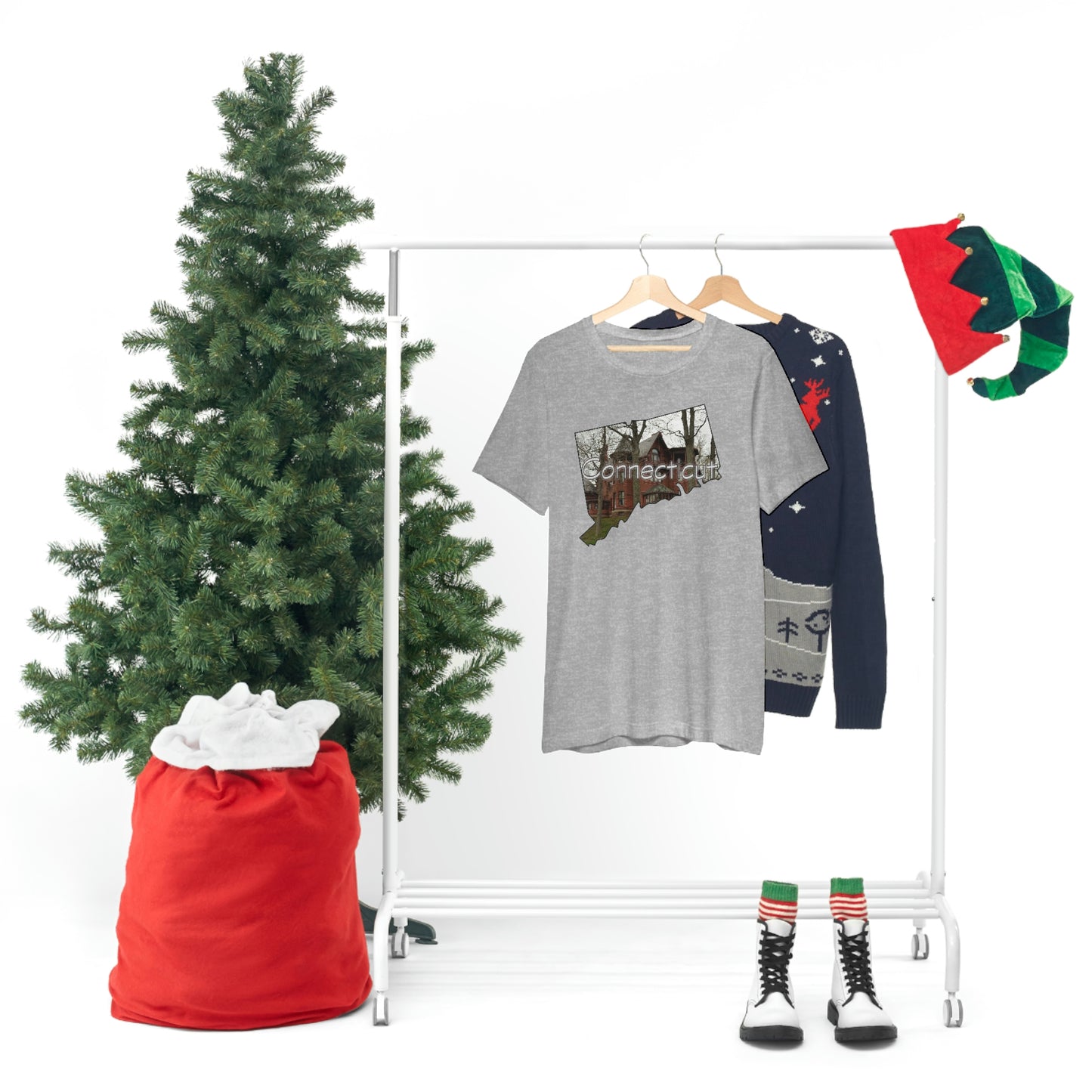 Connecticut Mark Twain House Short Sleeve T-shirt
