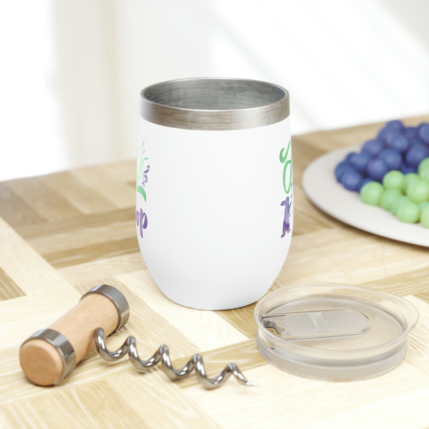 Hip Hop Easter Chill Wine Tumbler