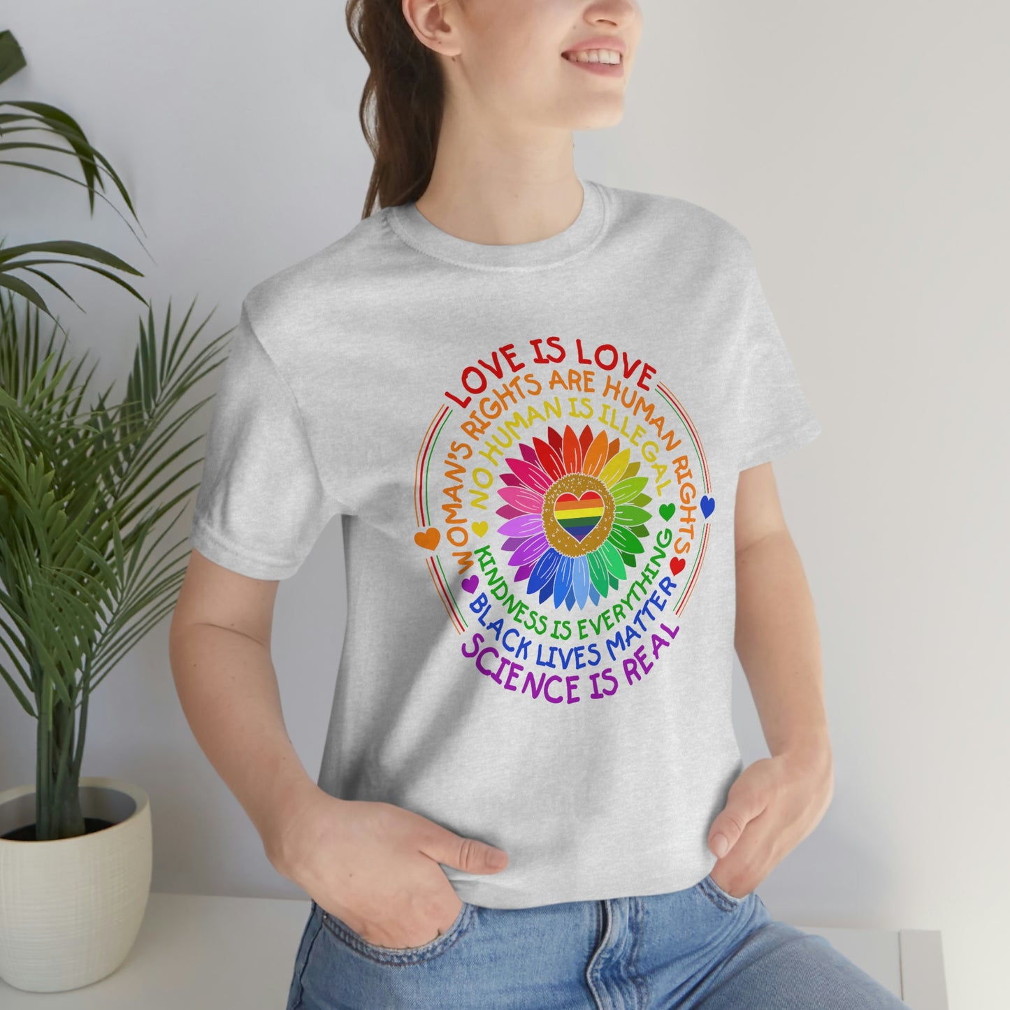 Awareness Print Unisex Jersey Short Sleeve Tee