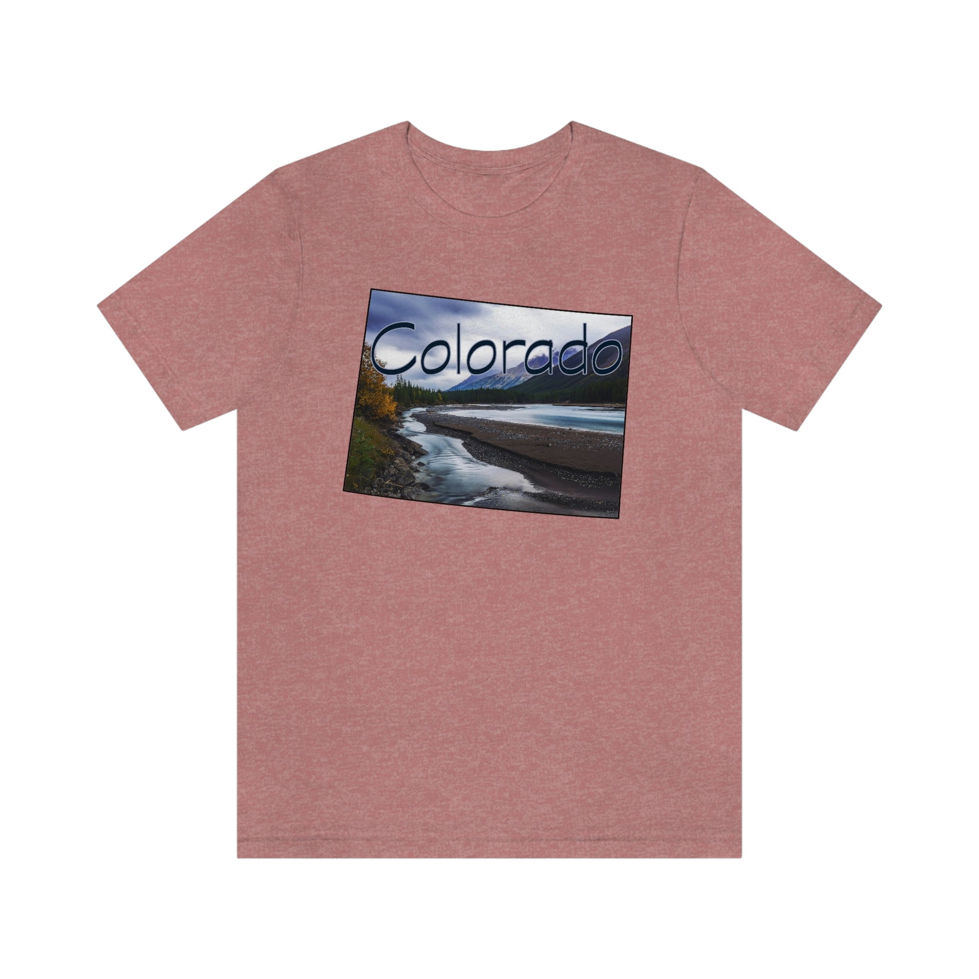 Colorado Water Unisex Jersey Short Sleeve Tee Tshirt T-shirt