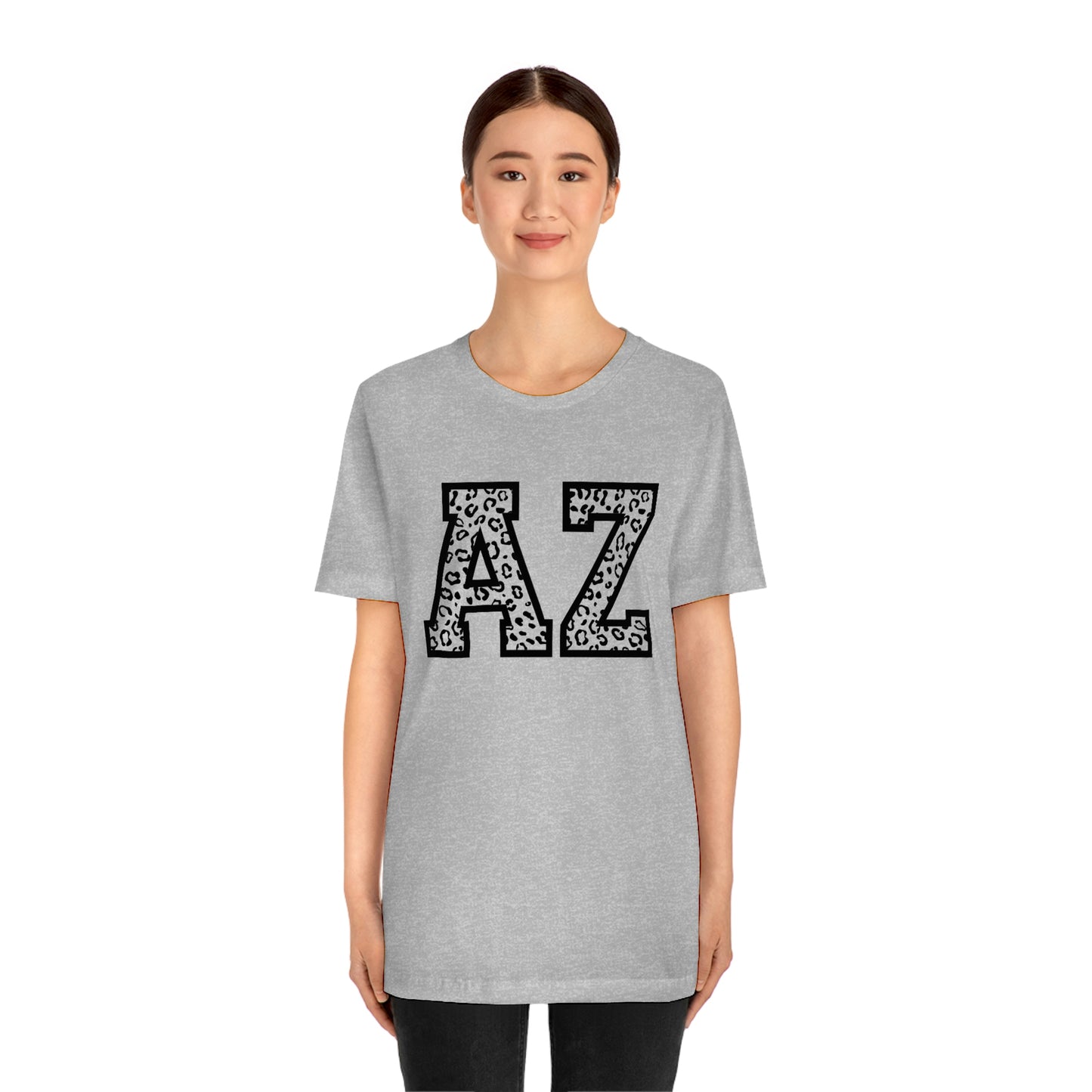 Arizona AZ Leopard Print Unisex Jersey Short Sleeve Tee Tshirt T-shirt