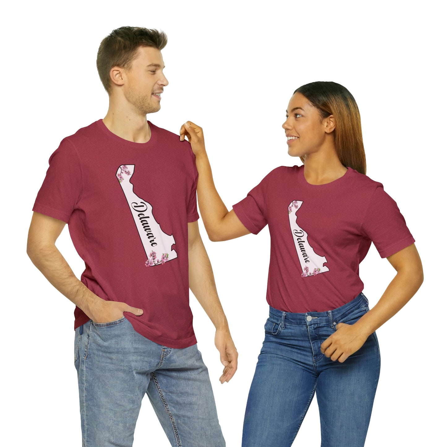 Delaware State Flower Short Sleeve T-shirt