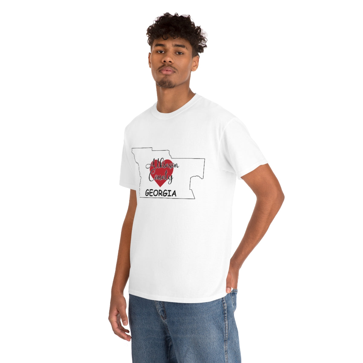 Atkinson County Georgia Unisex Heavy Cotton Tee