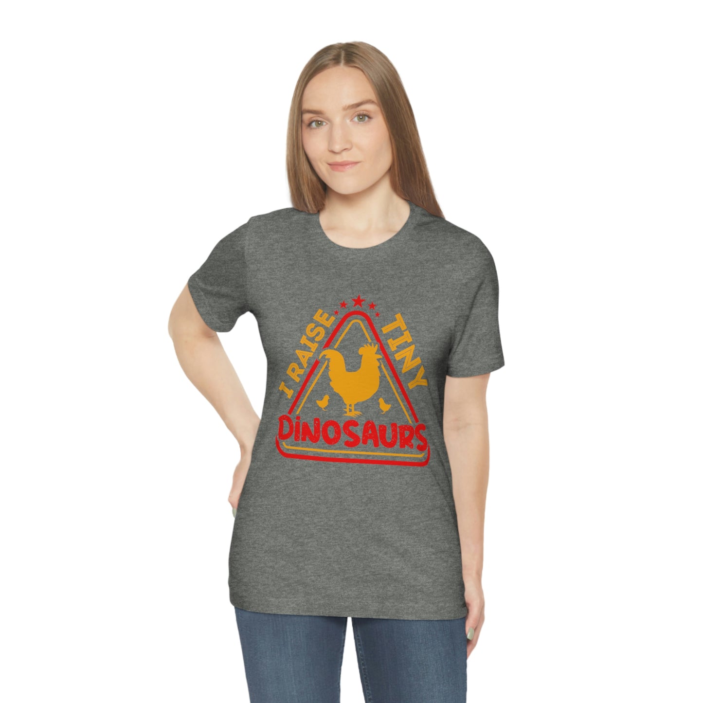 I Raise Tiny Dinosaurs Unisex Jersey Short Sleeve Tee