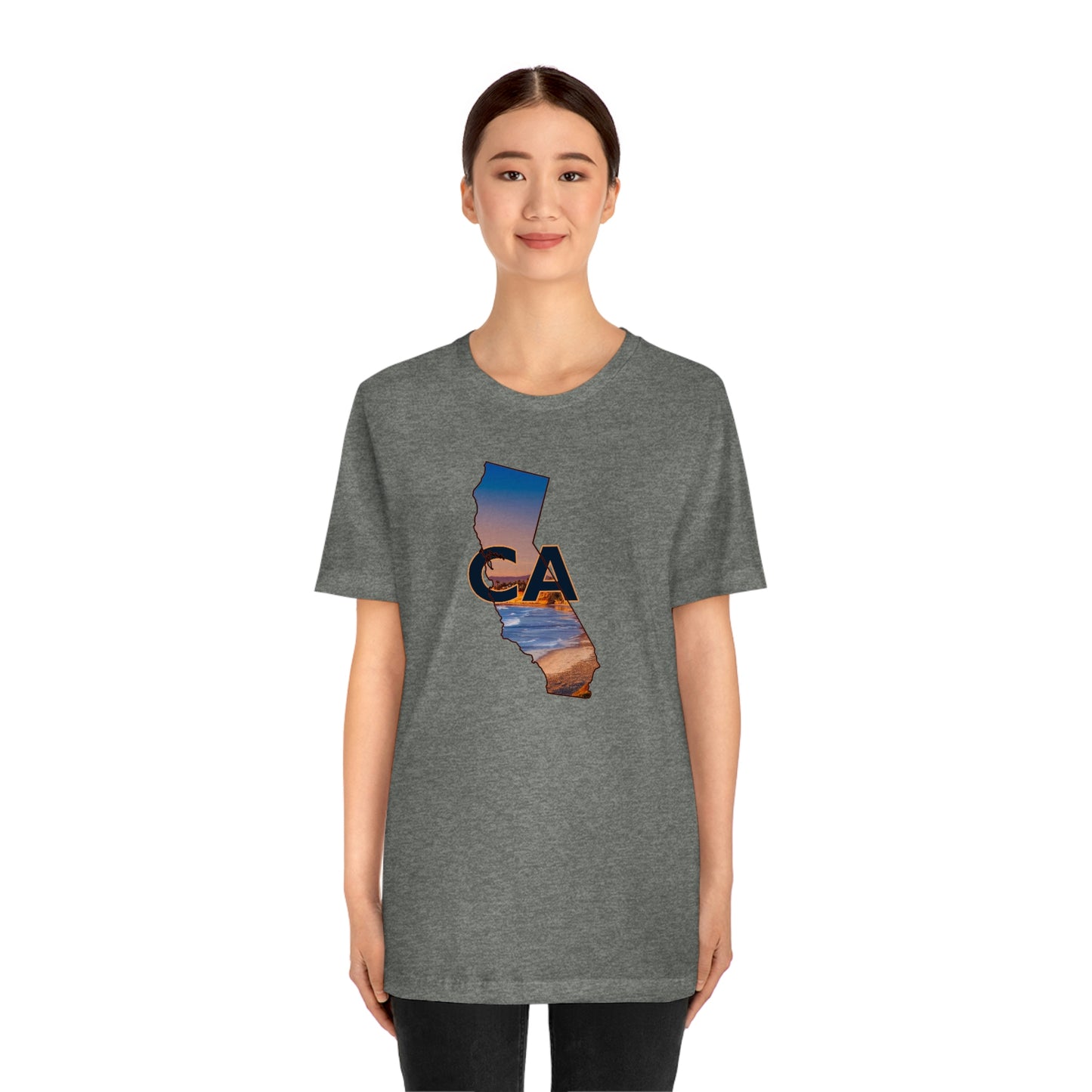 California Beach Unisex Jersey Short Sleeve Tee Tshirt T-shirt