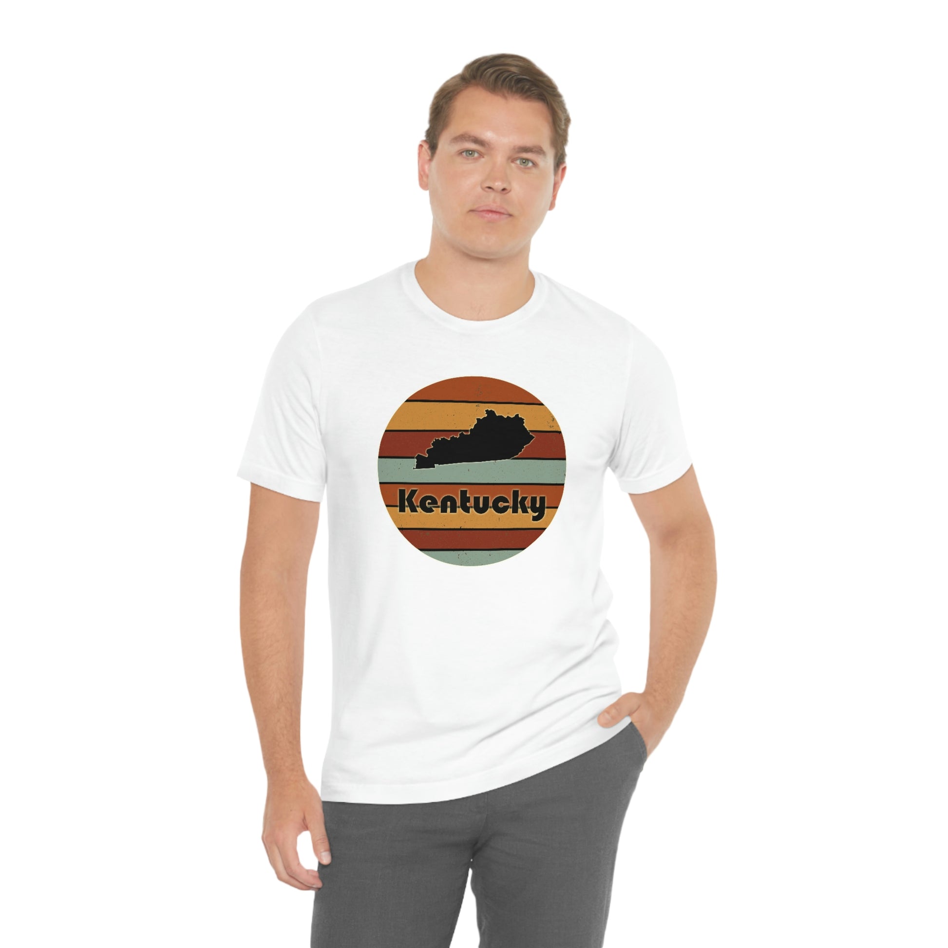 Kentucky Retro Sunset Short Sleeve T-shirt