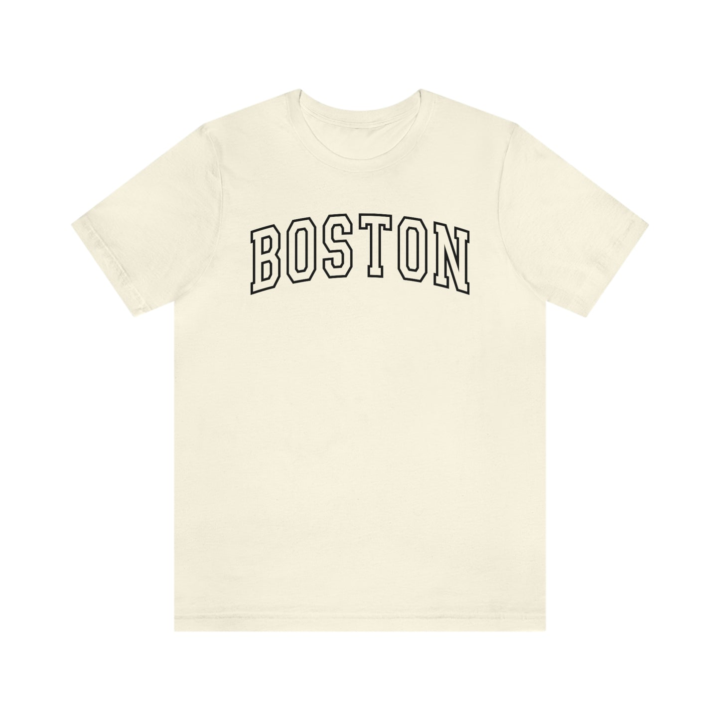 Boston Varsity Letters Arch Short Sleeve T-shirt