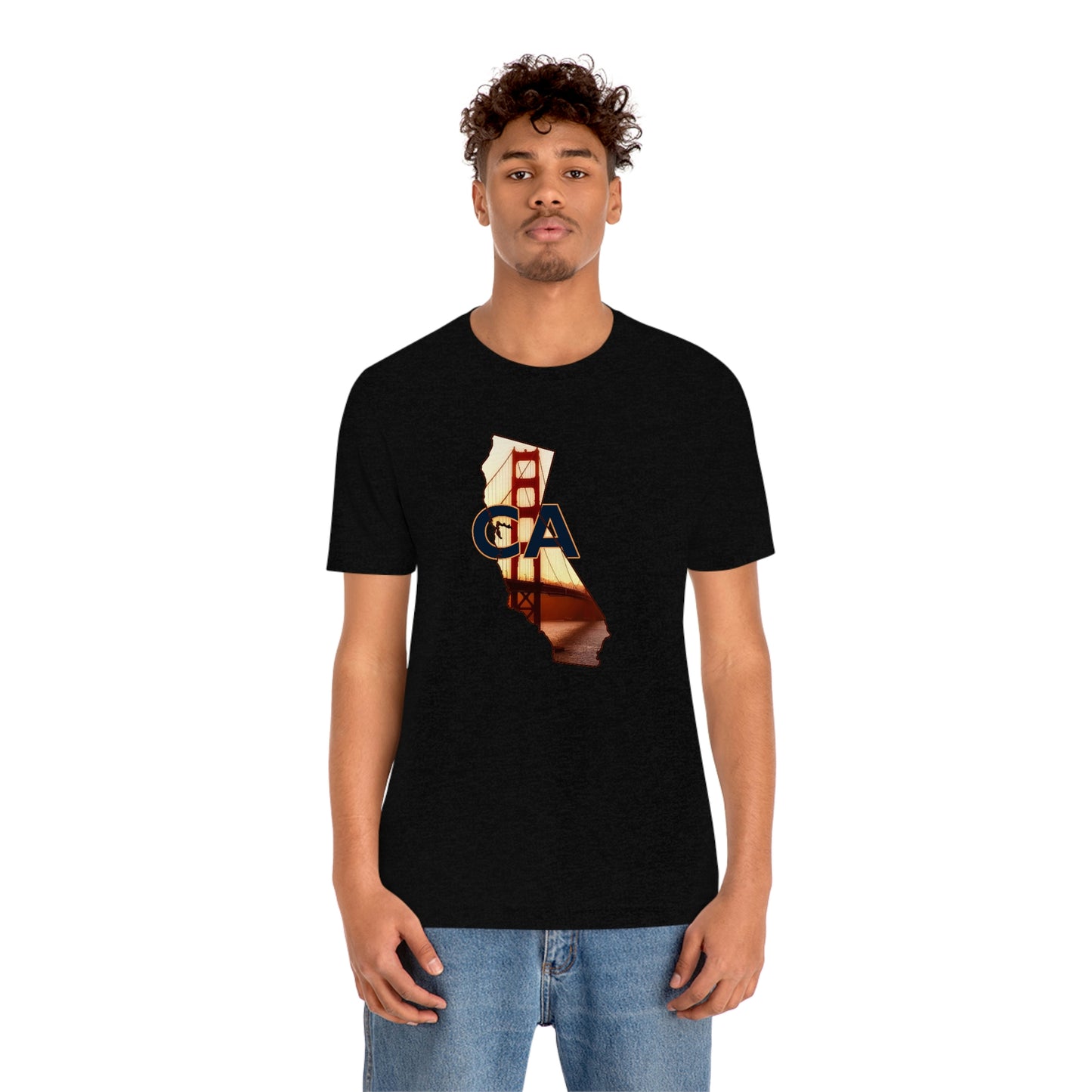 Golden Gate Bridge California Unisex Jersey Short Sleeve Tee Tshirt T-shirt