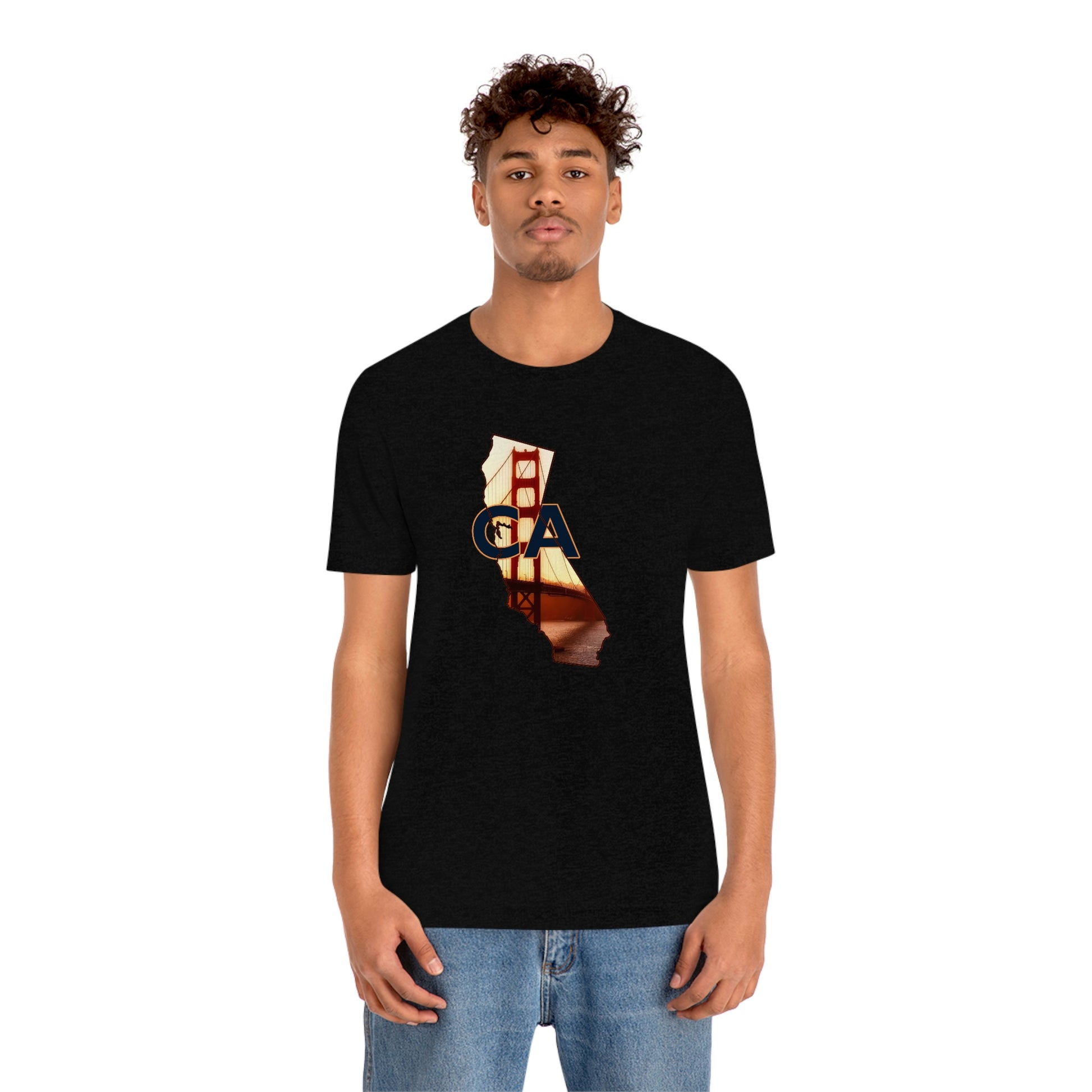 Golden Gate Bridge California Unisex Jersey Short Sleeve Tee Tshirt T-shirt