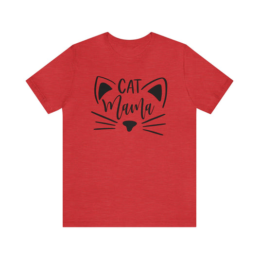 Cat Mama Short Sleeve T-shirt