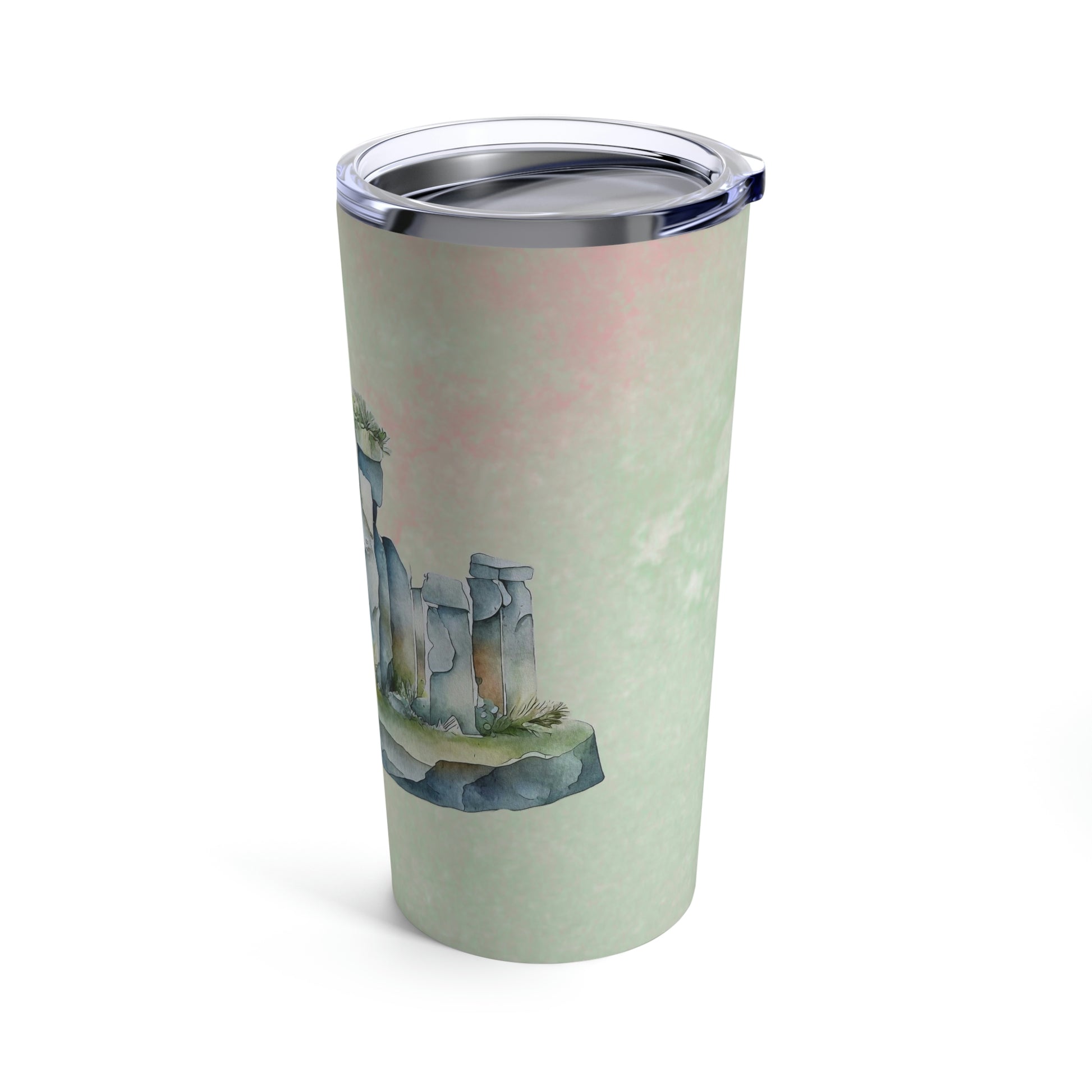 Standing Stones Watercolor Tumbler 20oz