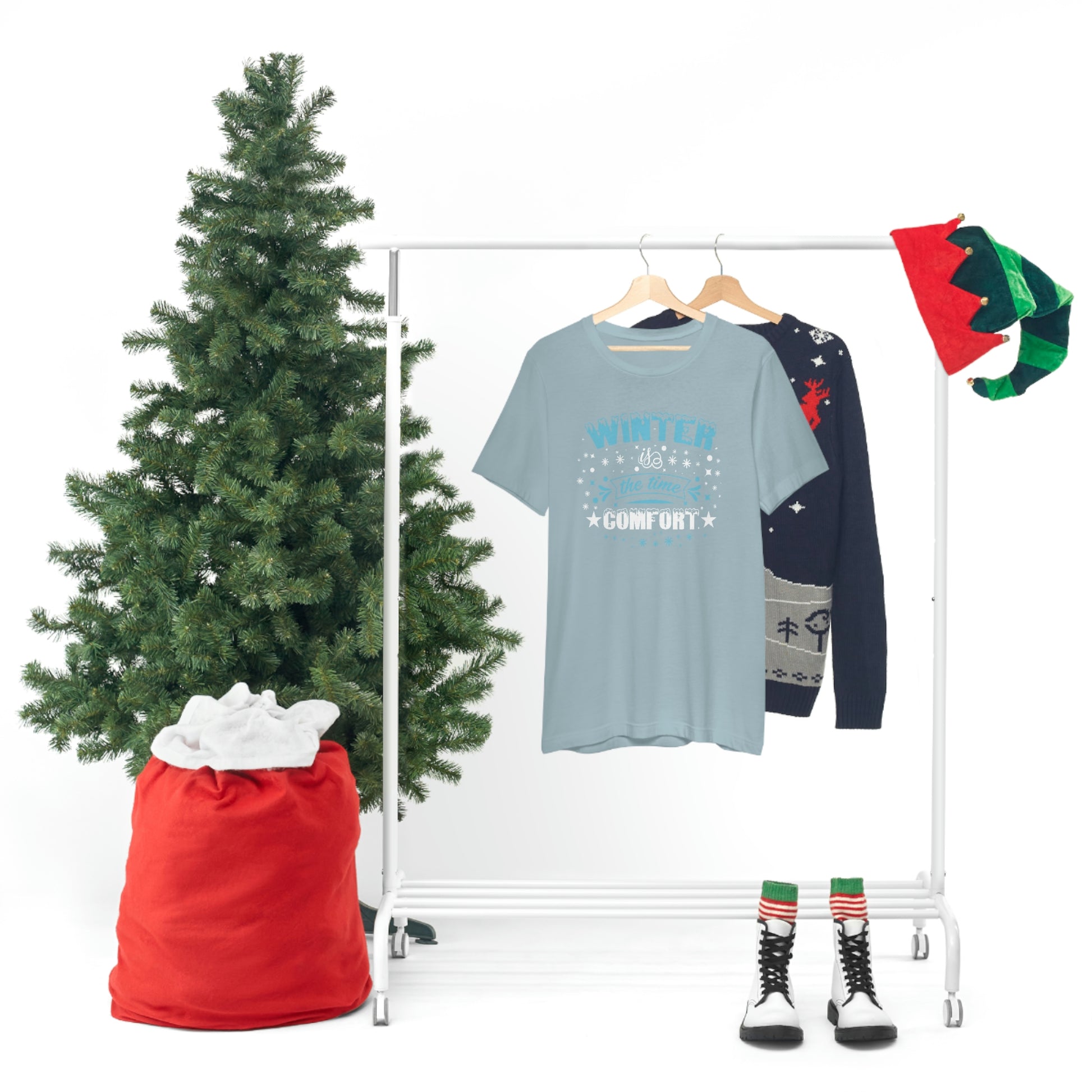 Winter is the Time Comfort Print Unisex Jersey Short Sleeve Tee