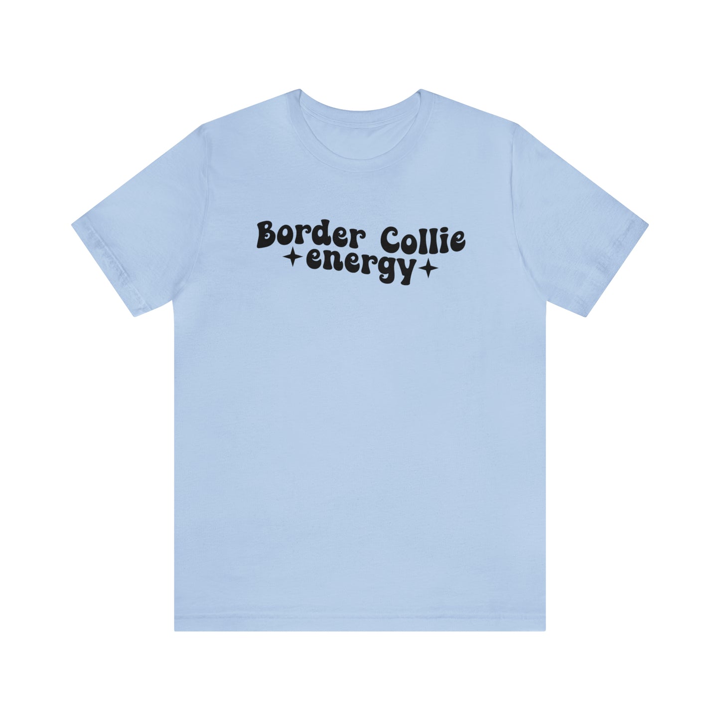 Border Collie Energy dog Short Sleeve T-shirt