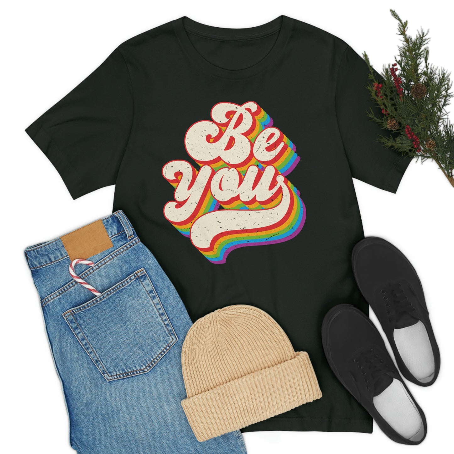 Be You LGBTQIA Unisex Jersey Short Sleeve Tee