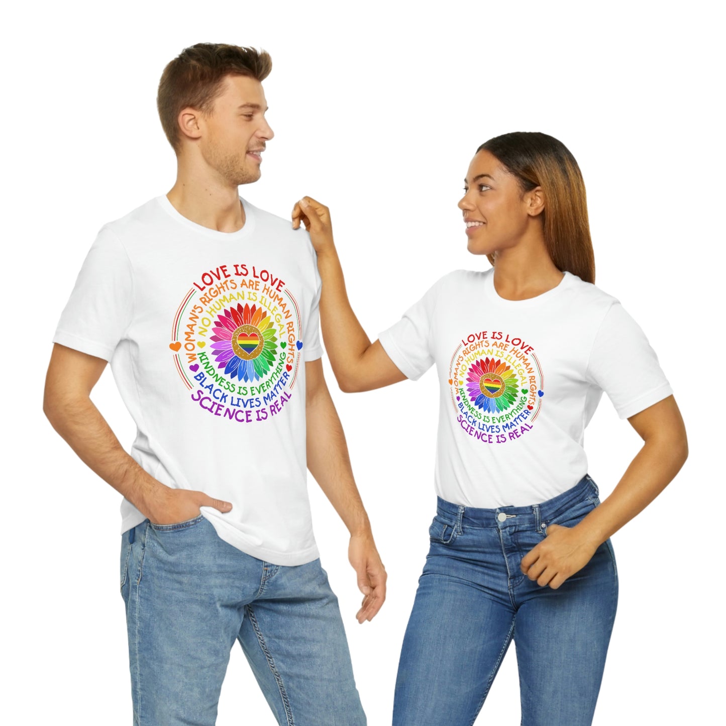 Awareness Print Unisex Jersey Short Sleeve Tee