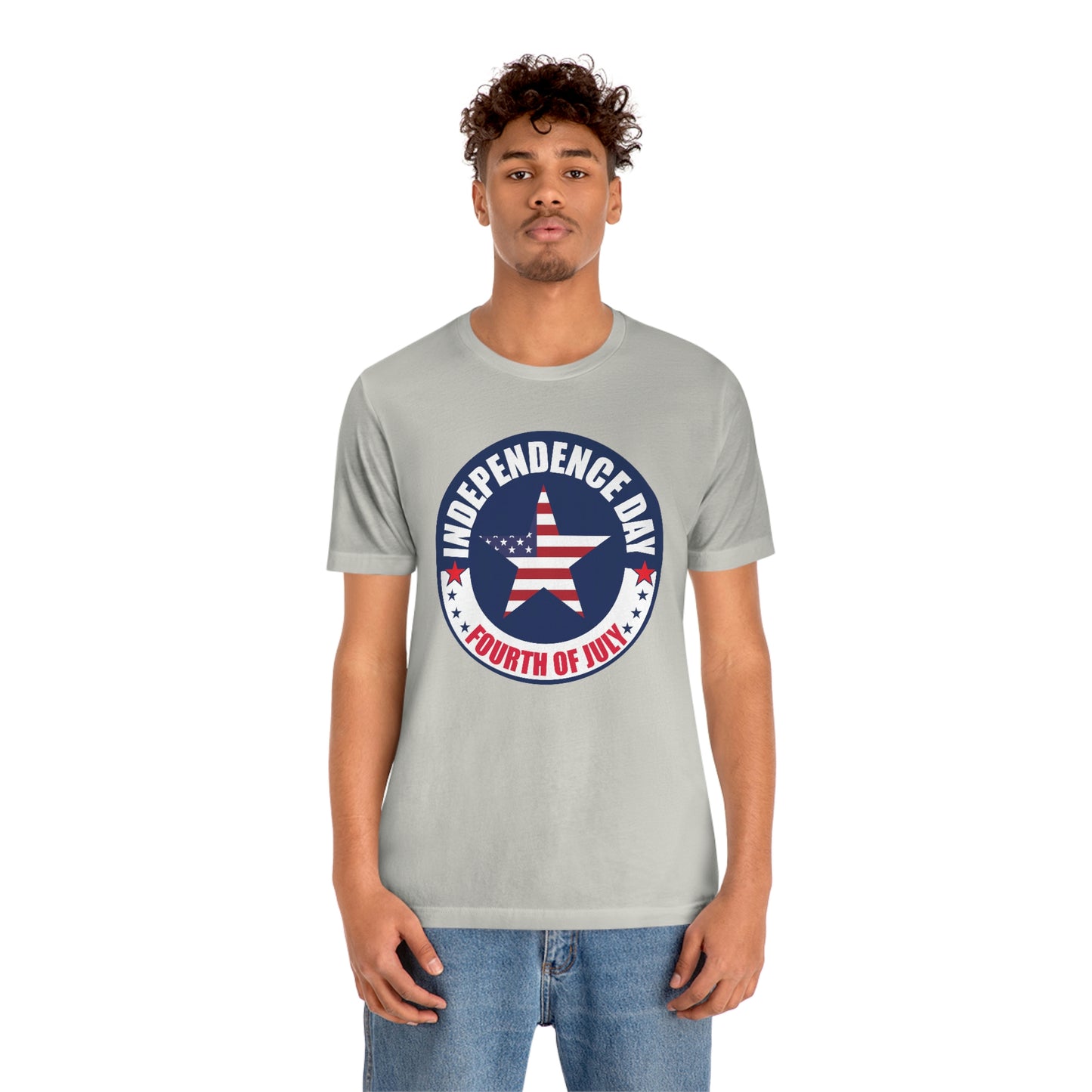 Independence Day Happy 4th of July Unisex Jersey Short Sleeve Tee