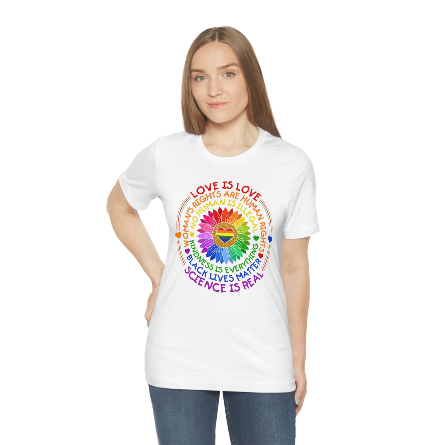 Awareness Print Unisex Jersey Short Sleeve Tee