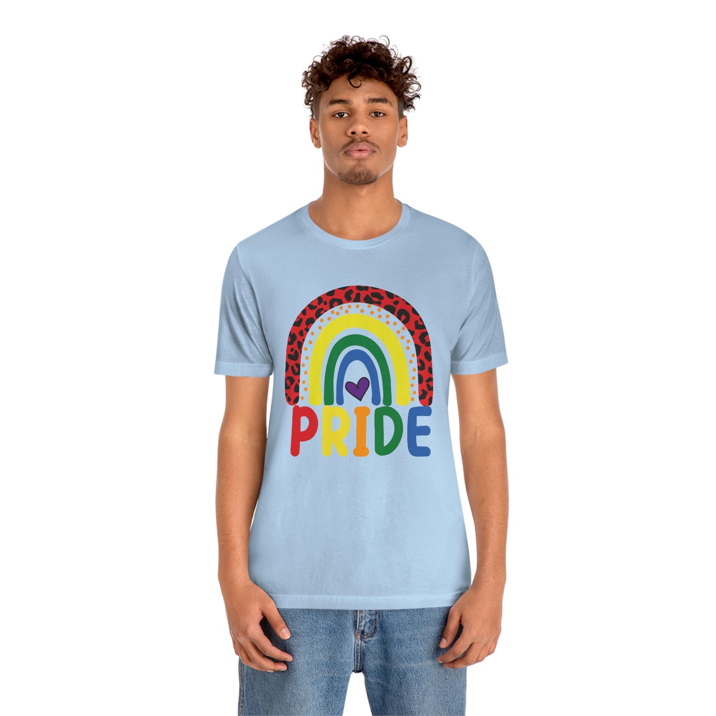 LGBTQIA Awareness Pride Print Unisex Jersey Short Sleeve Tee