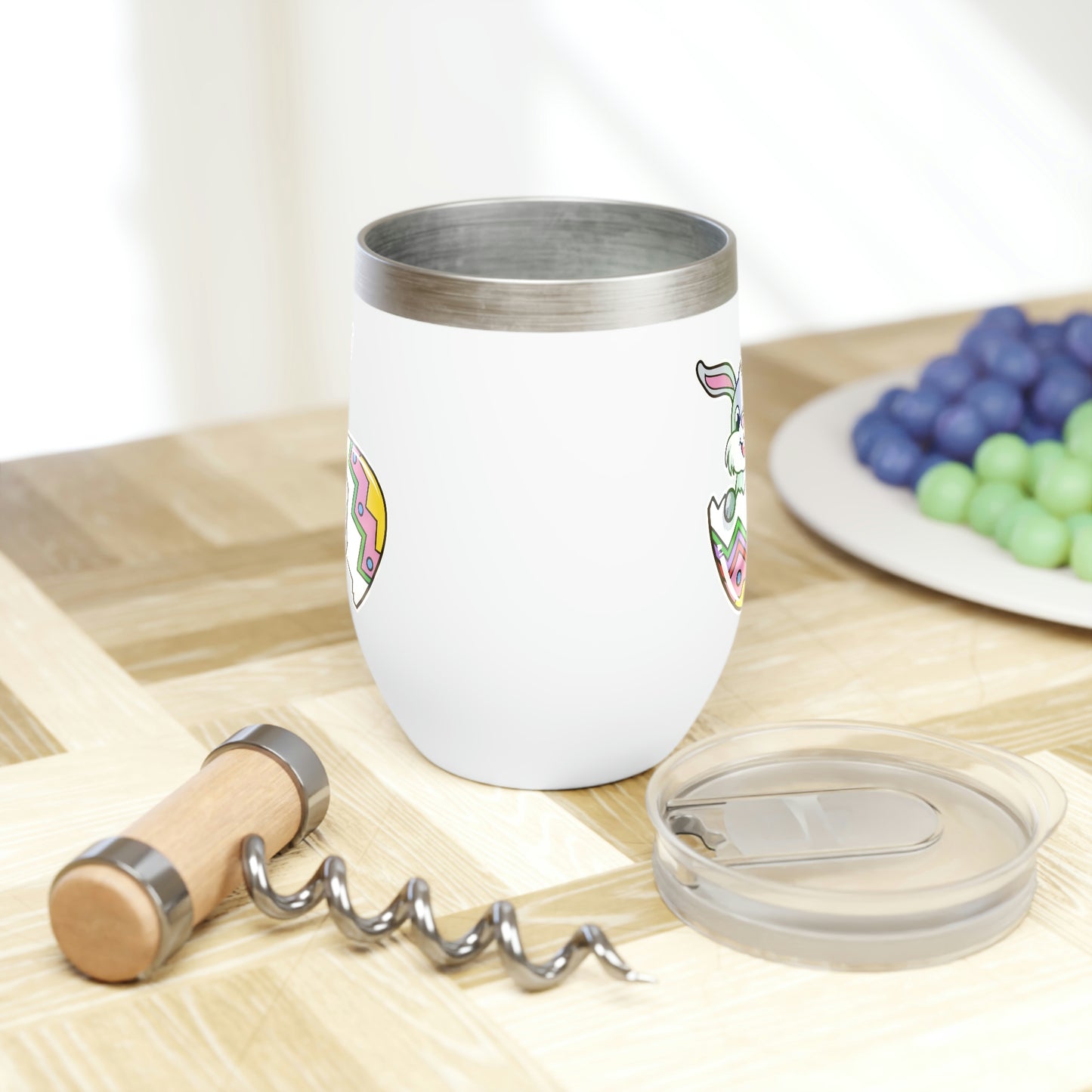 Easter Bunny Egg Chill Wine Tumbler