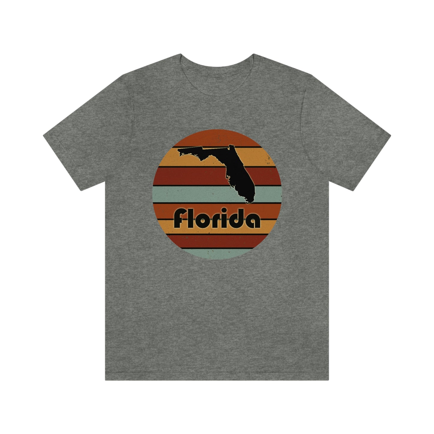 Florida Retro Sunset Short Sleeve T-shirt