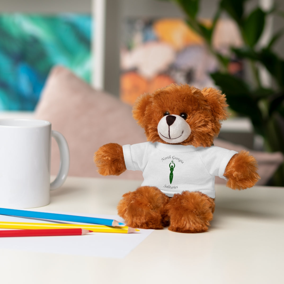 North Georgia Solitaries Stuffed Animals with Tee