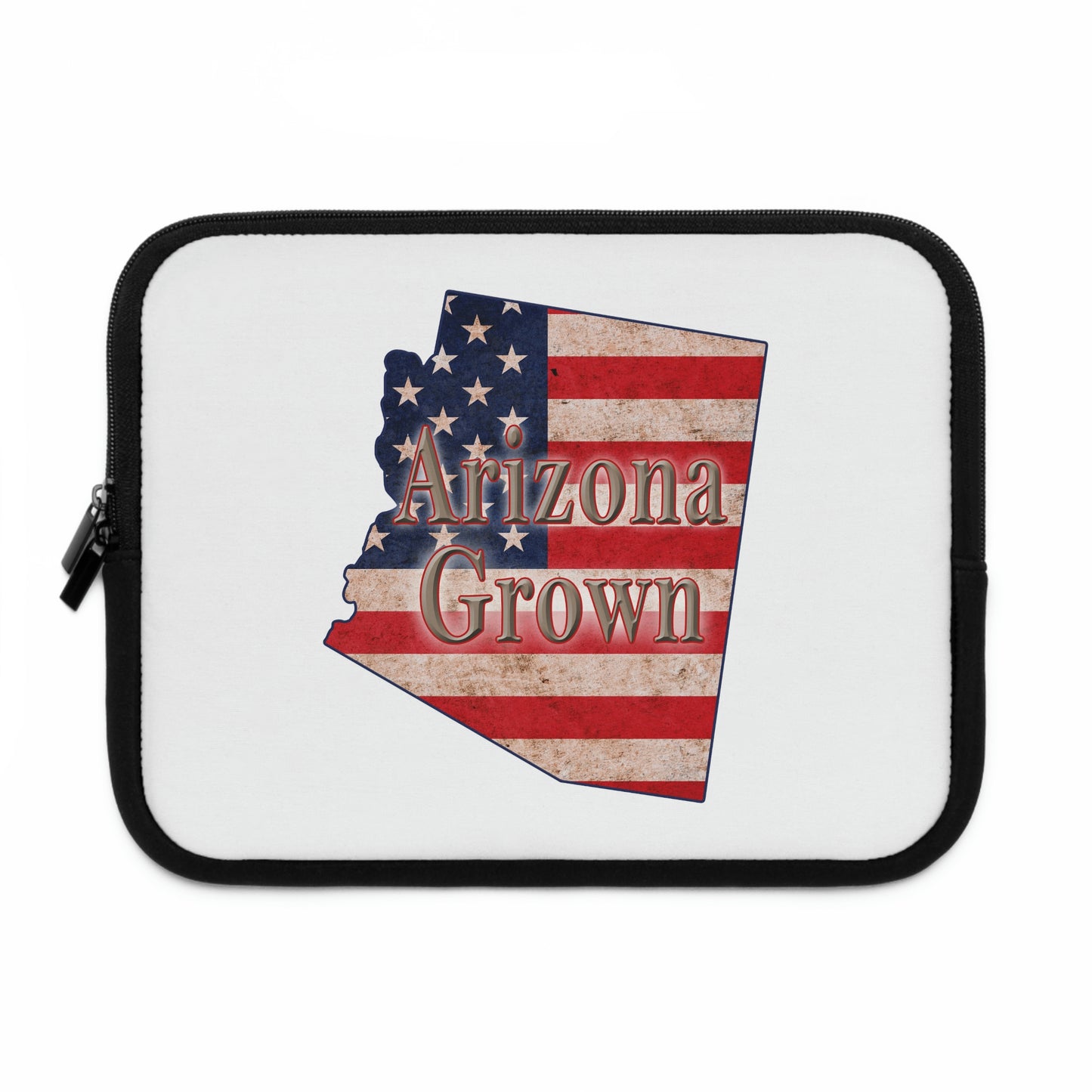 Arizona Grown US Flag Print Laptop Sleeve