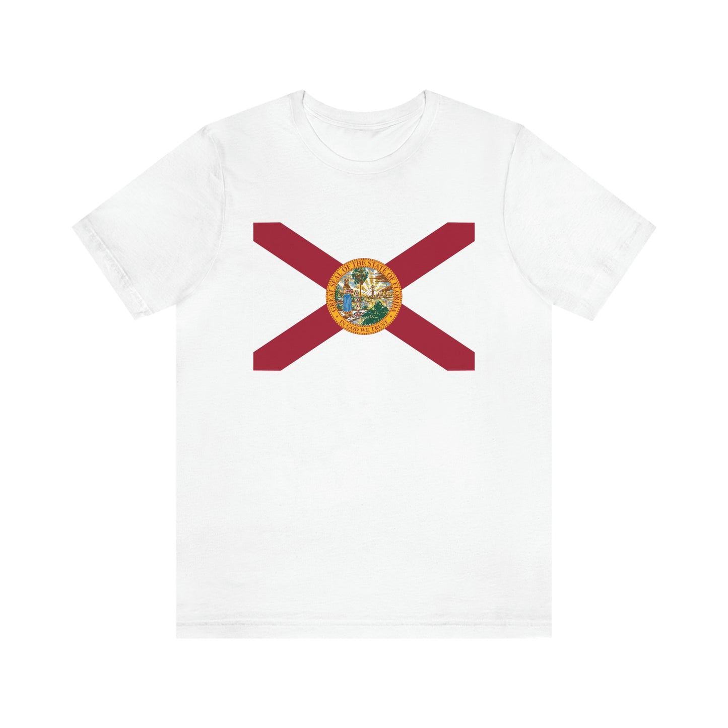 Florida Flag Unisex Jersey Short Sleeve Tee Tshirt T-shirt