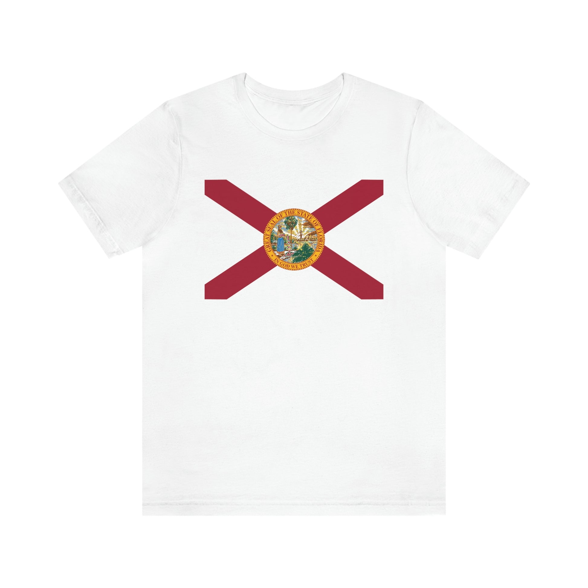 Florida Flag Unisex Jersey Short Sleeve Tee Tshirt T-shirt